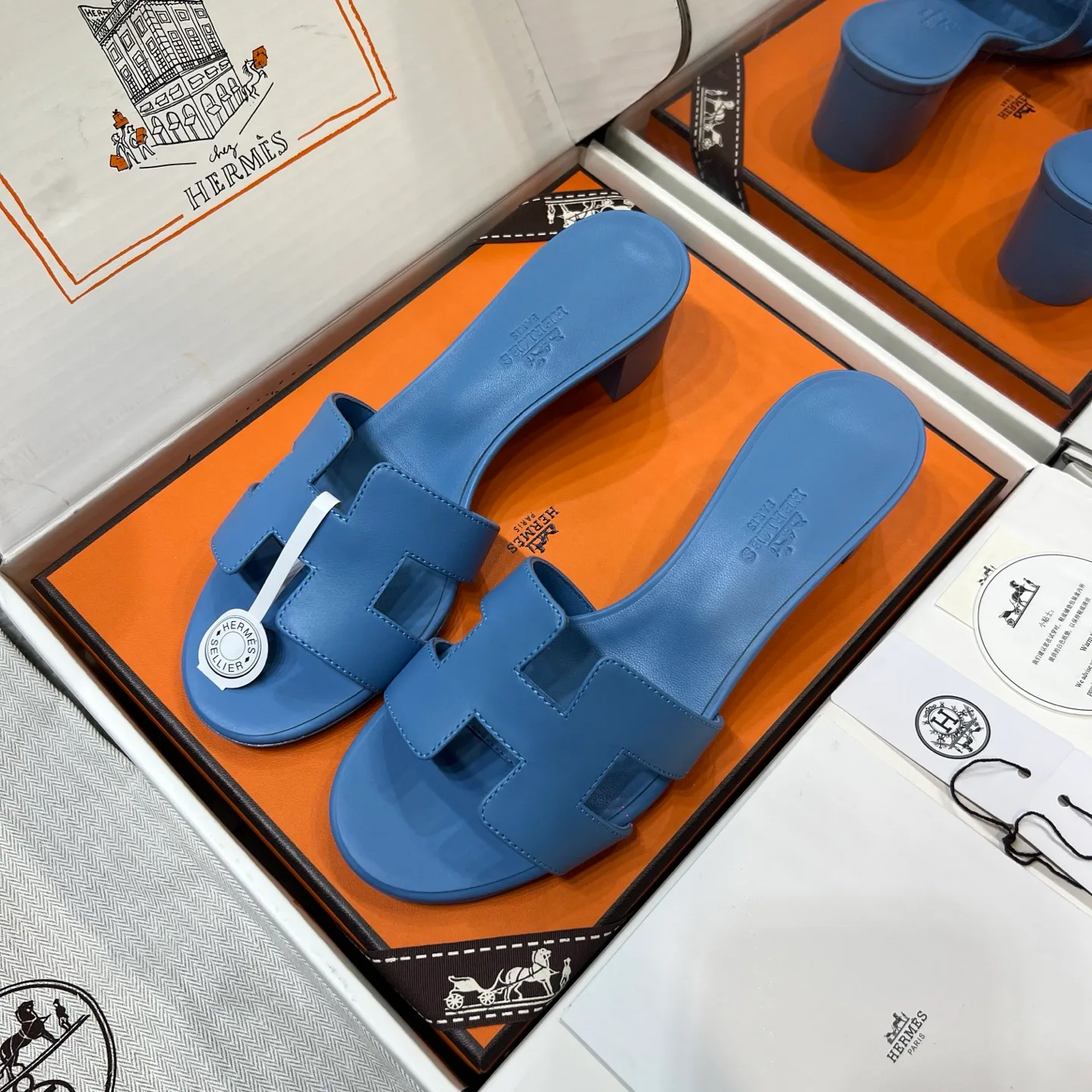 Шлепанцы Женские Hermes 5156738