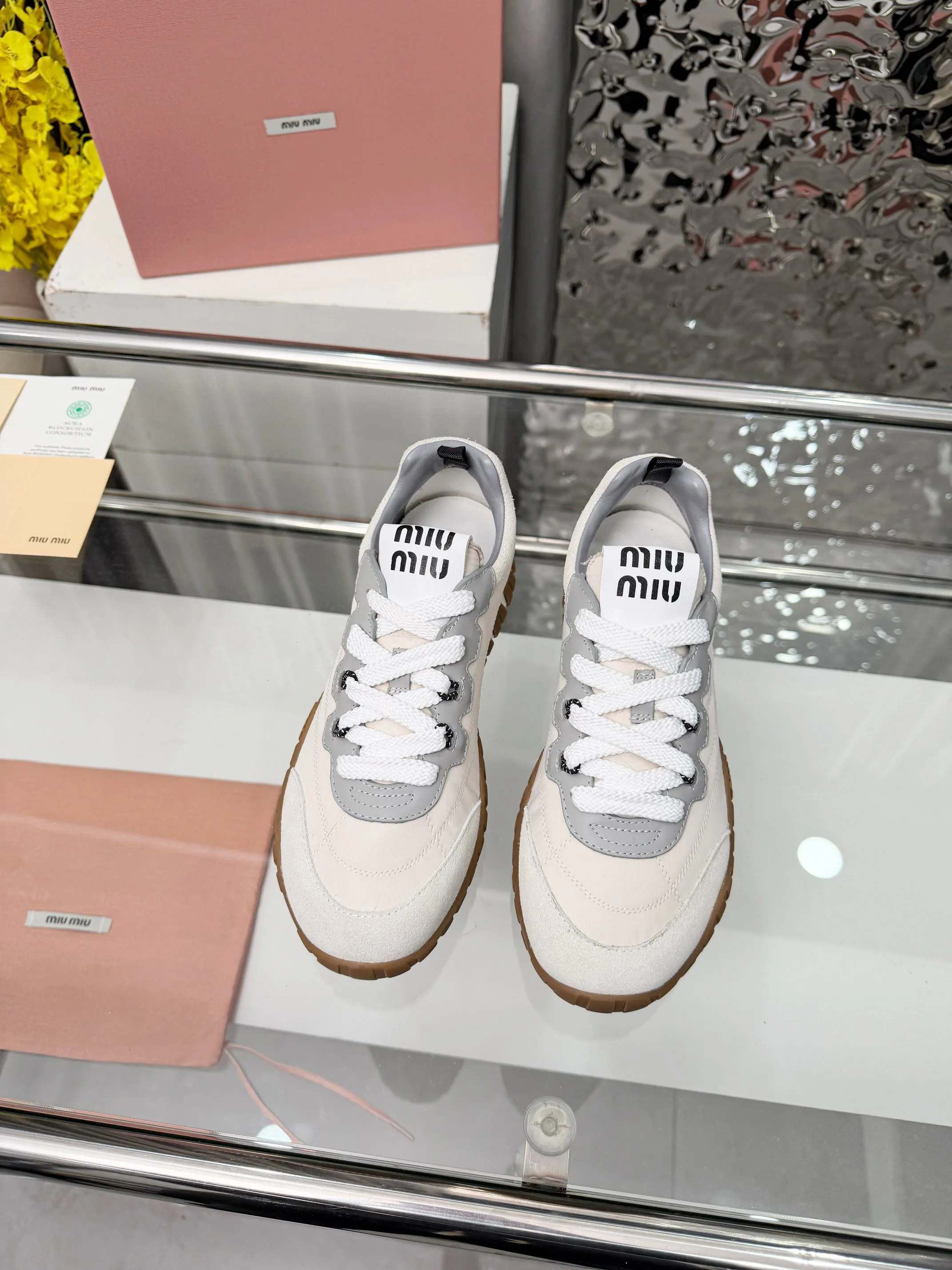 Кеды Женские Miu Miu 1384986