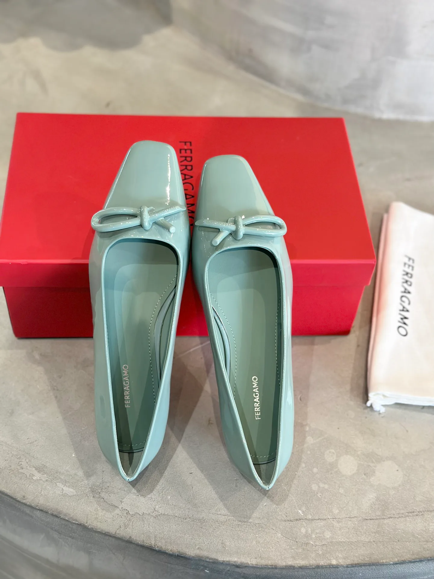 Балетки Женские Salvatore Ferragamo 808494