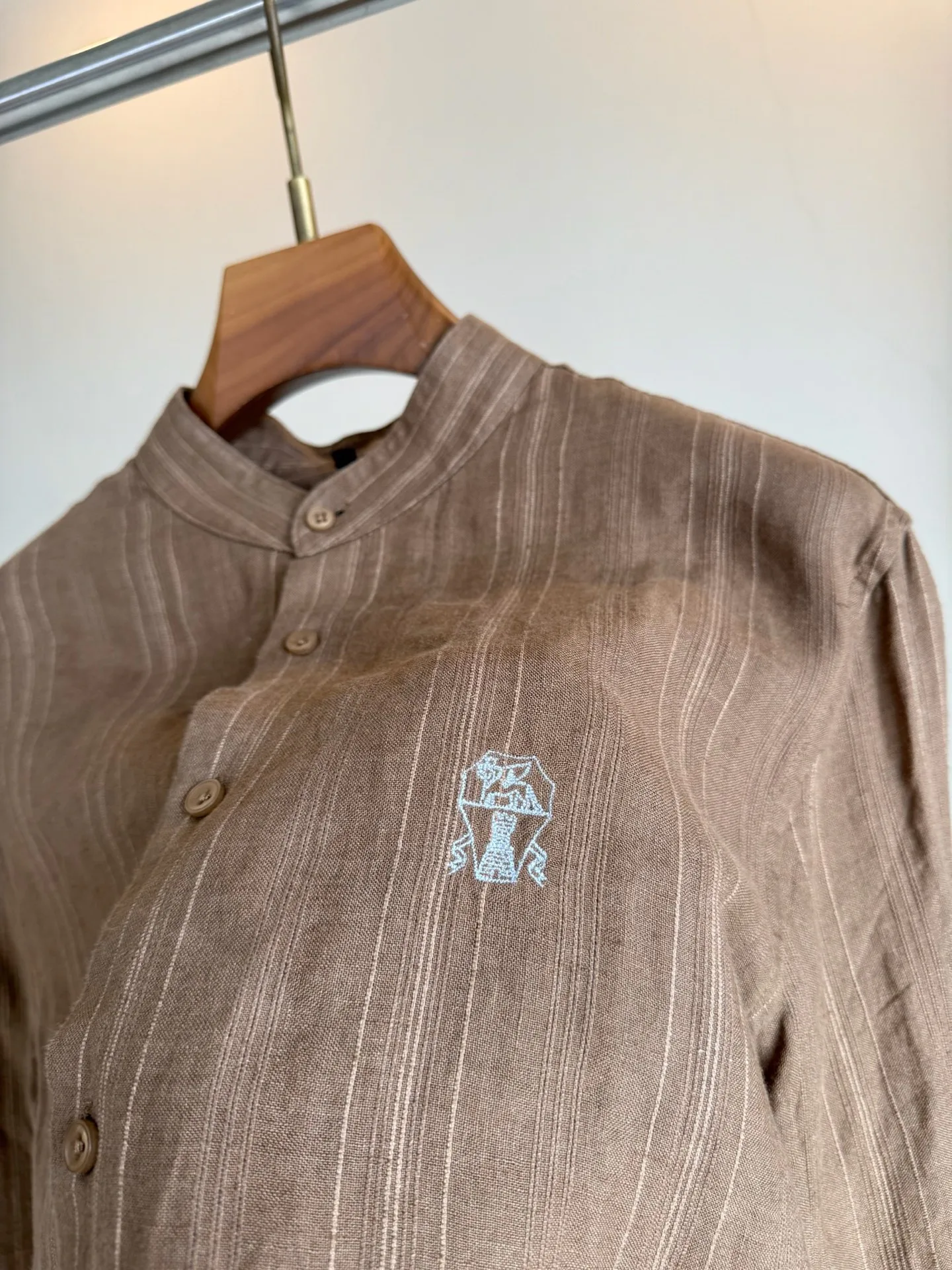 Рубашки Мужские Brunello Cucinelli 12953216
