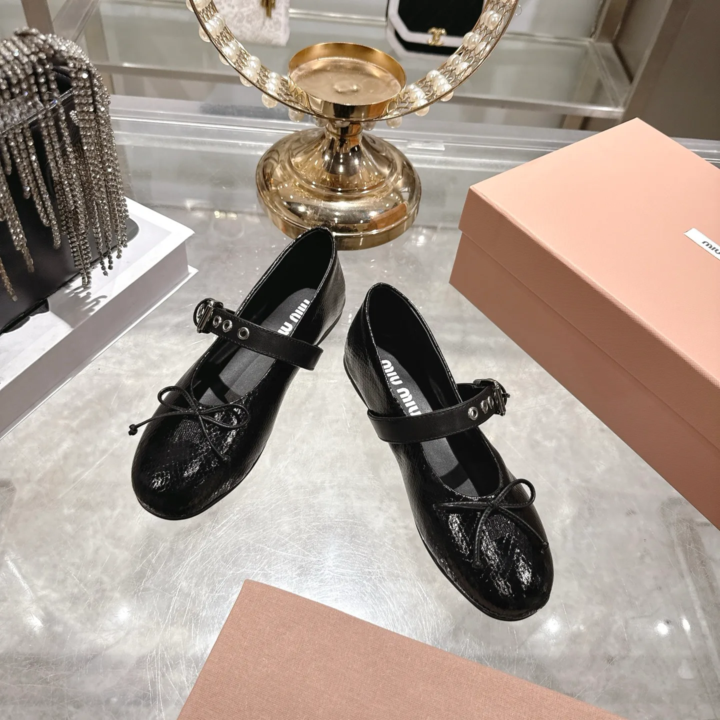 Балетки Женские Miu Miu 12868590