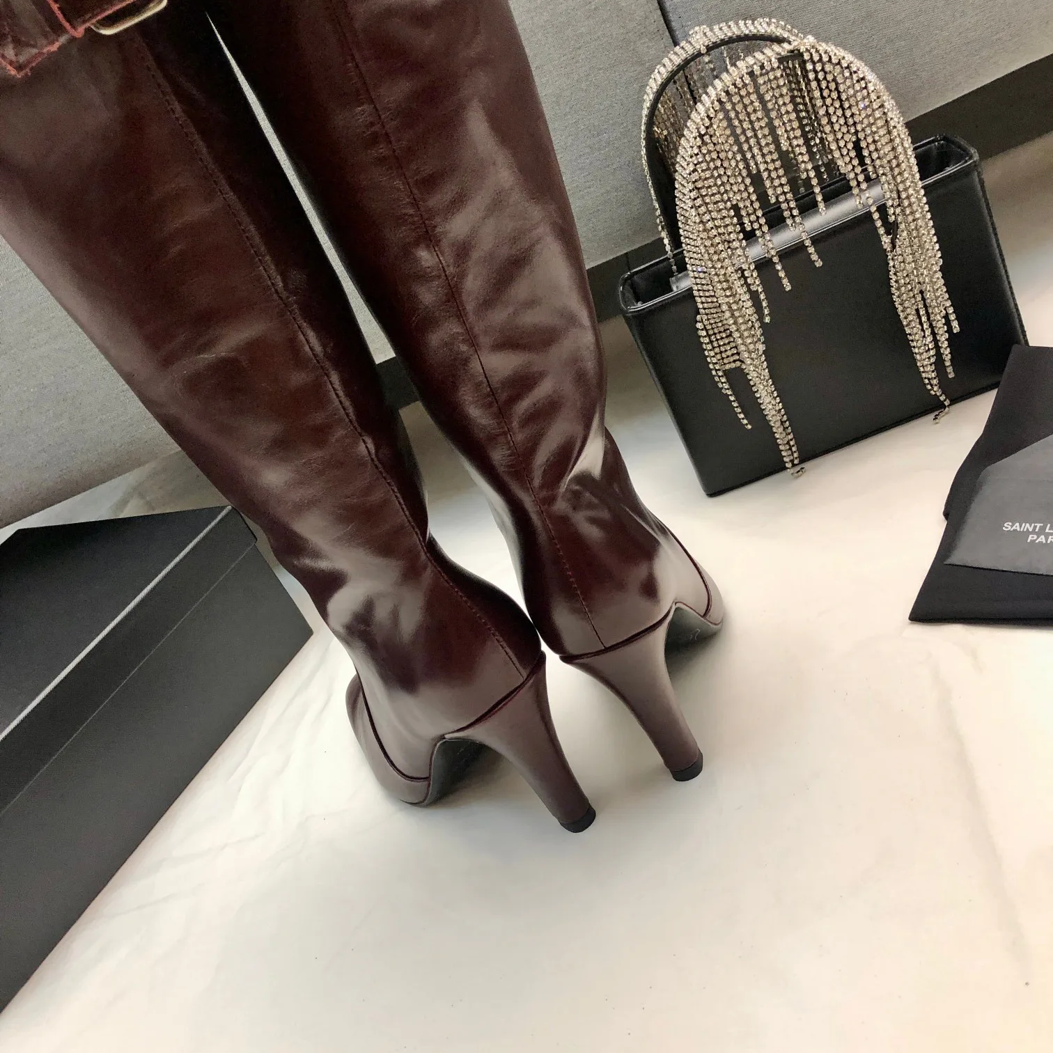 Сапоги Женские Saint Laurent 18997190