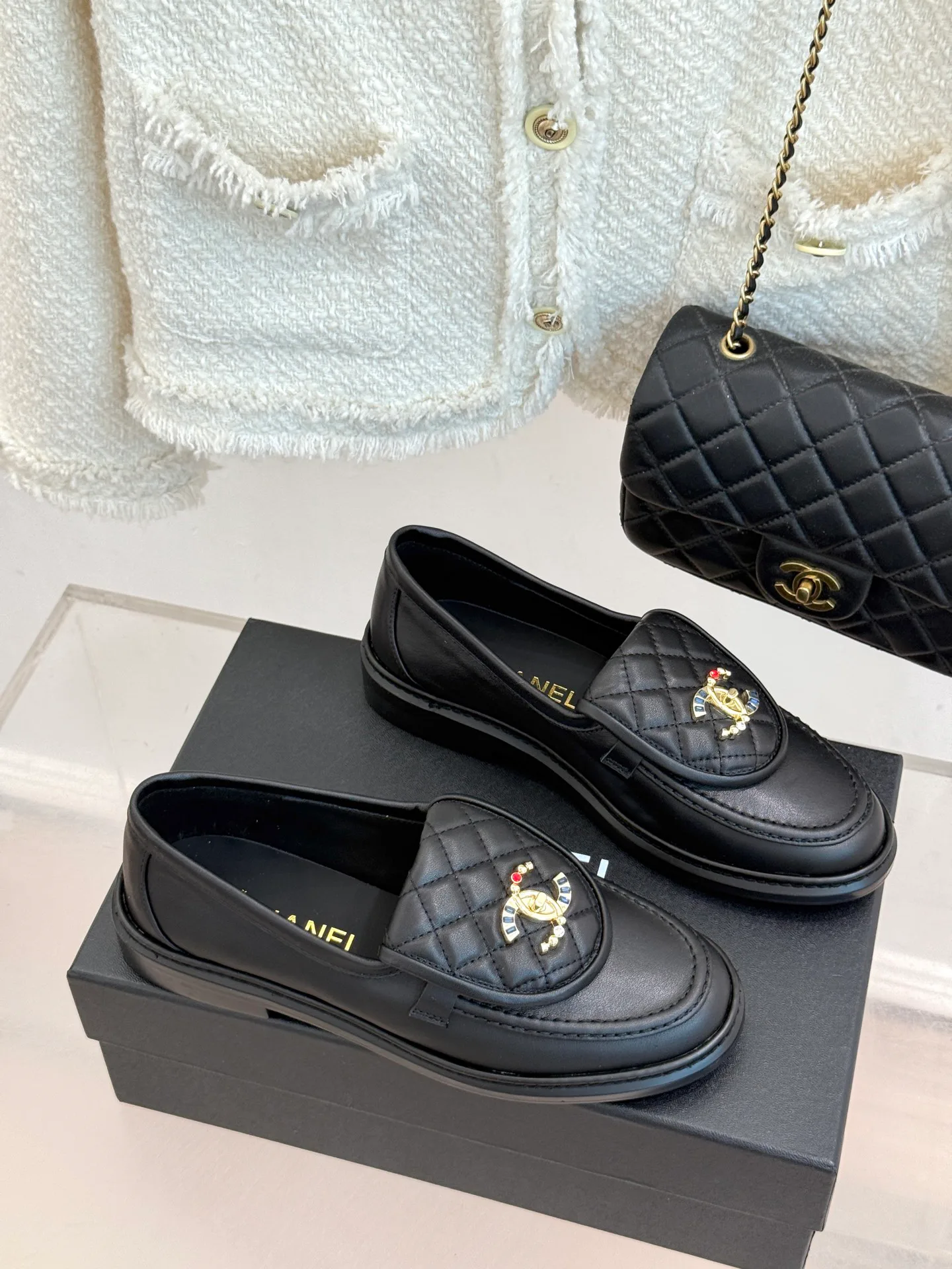Лоферы И Мокасины Женские Chanel 17336057