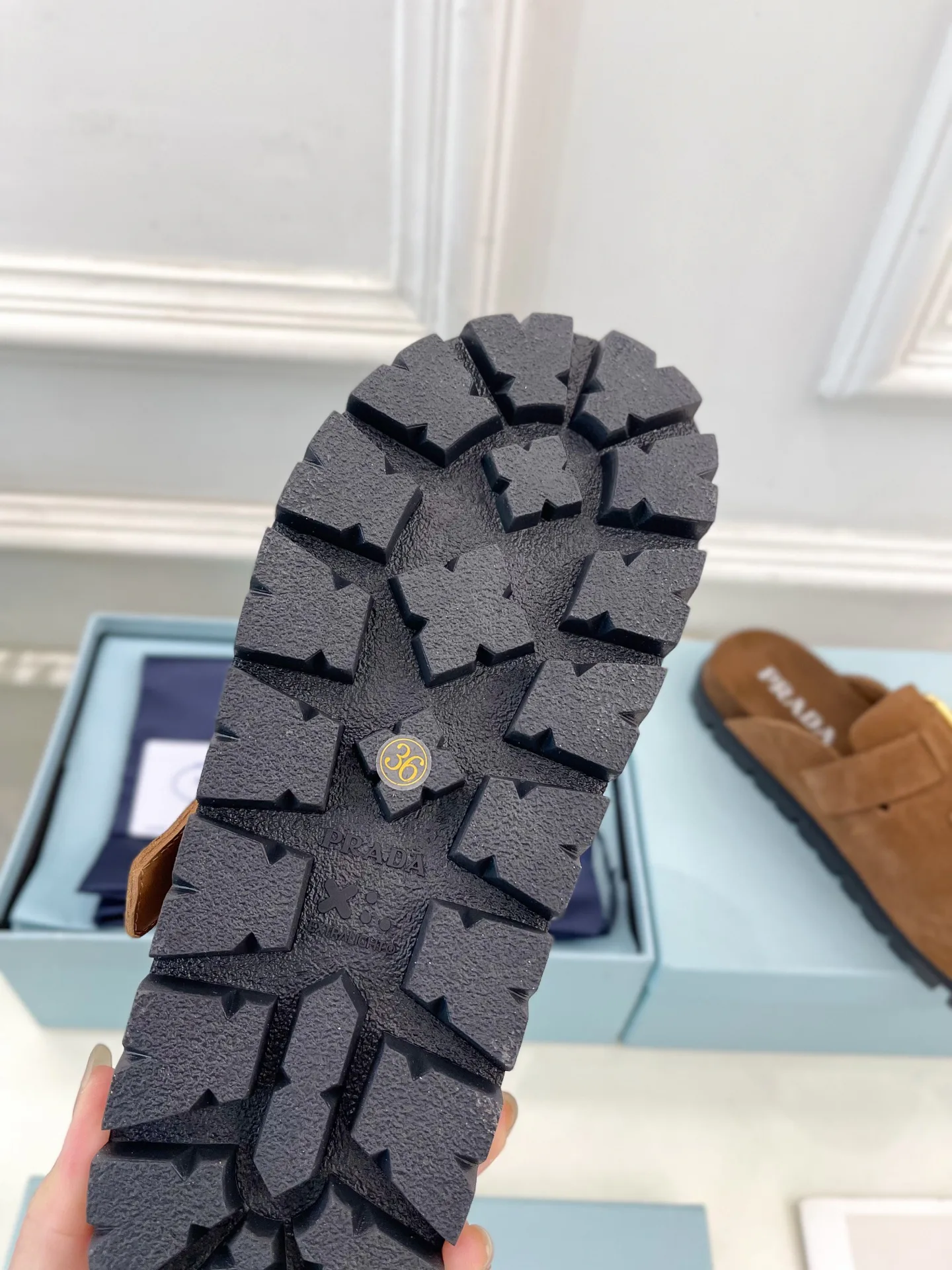 Мюли И Сабо Женские Prada 36068