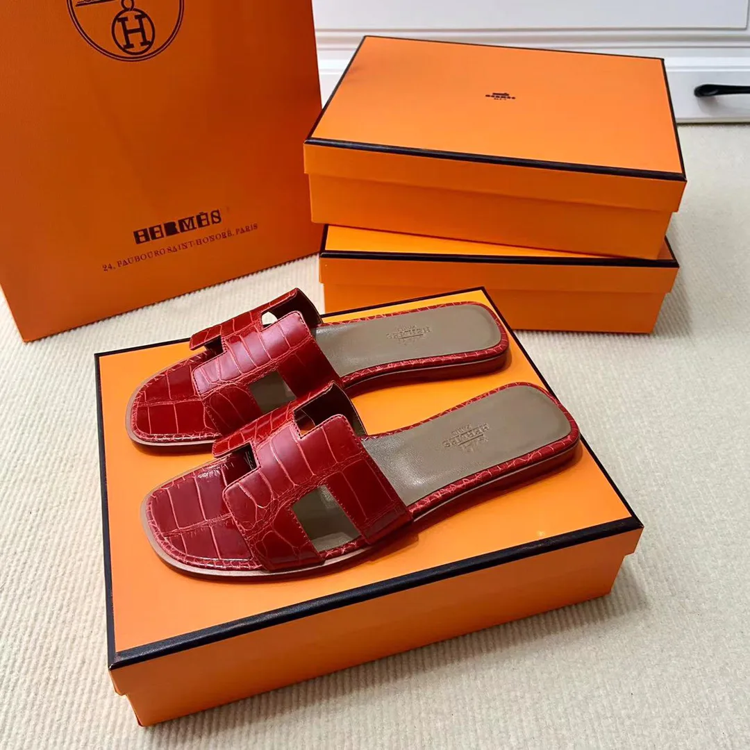 Шлепанцы Женские Hermes 4340562