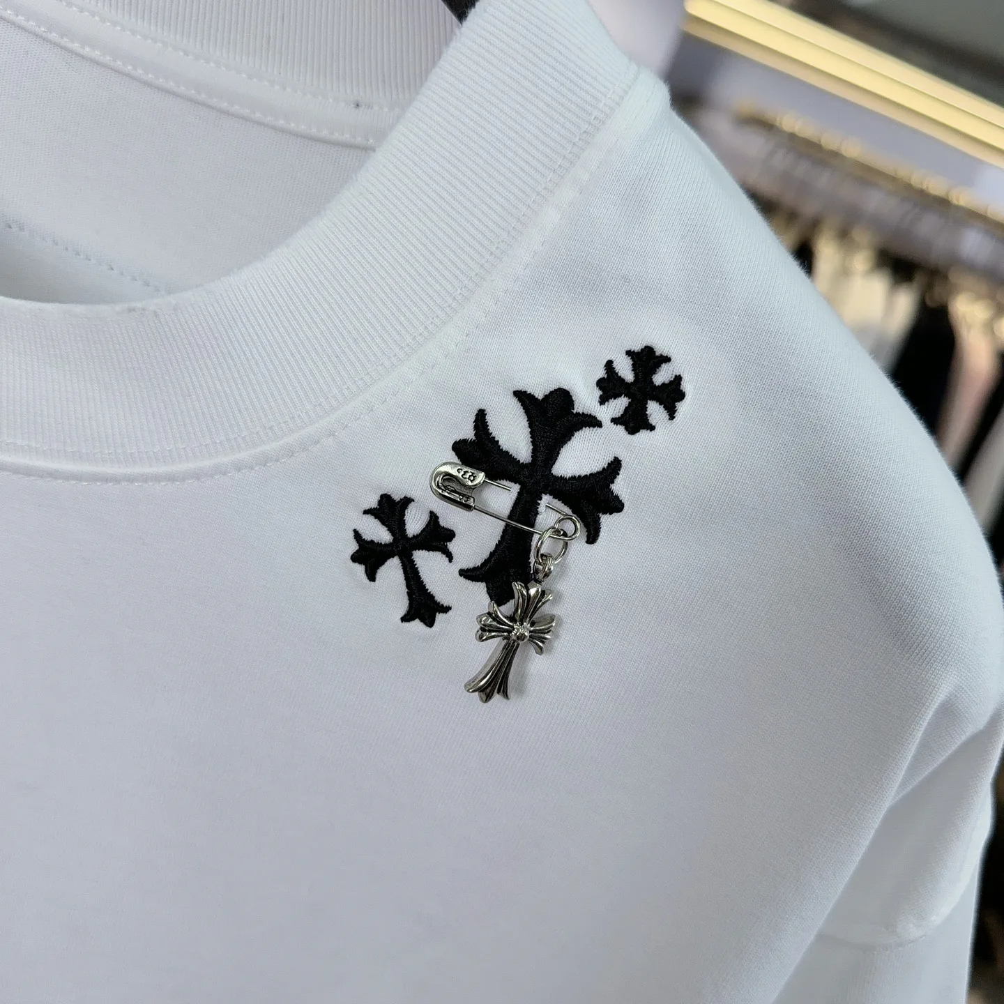 Футболки Мужские Chrome Hearts 12950799