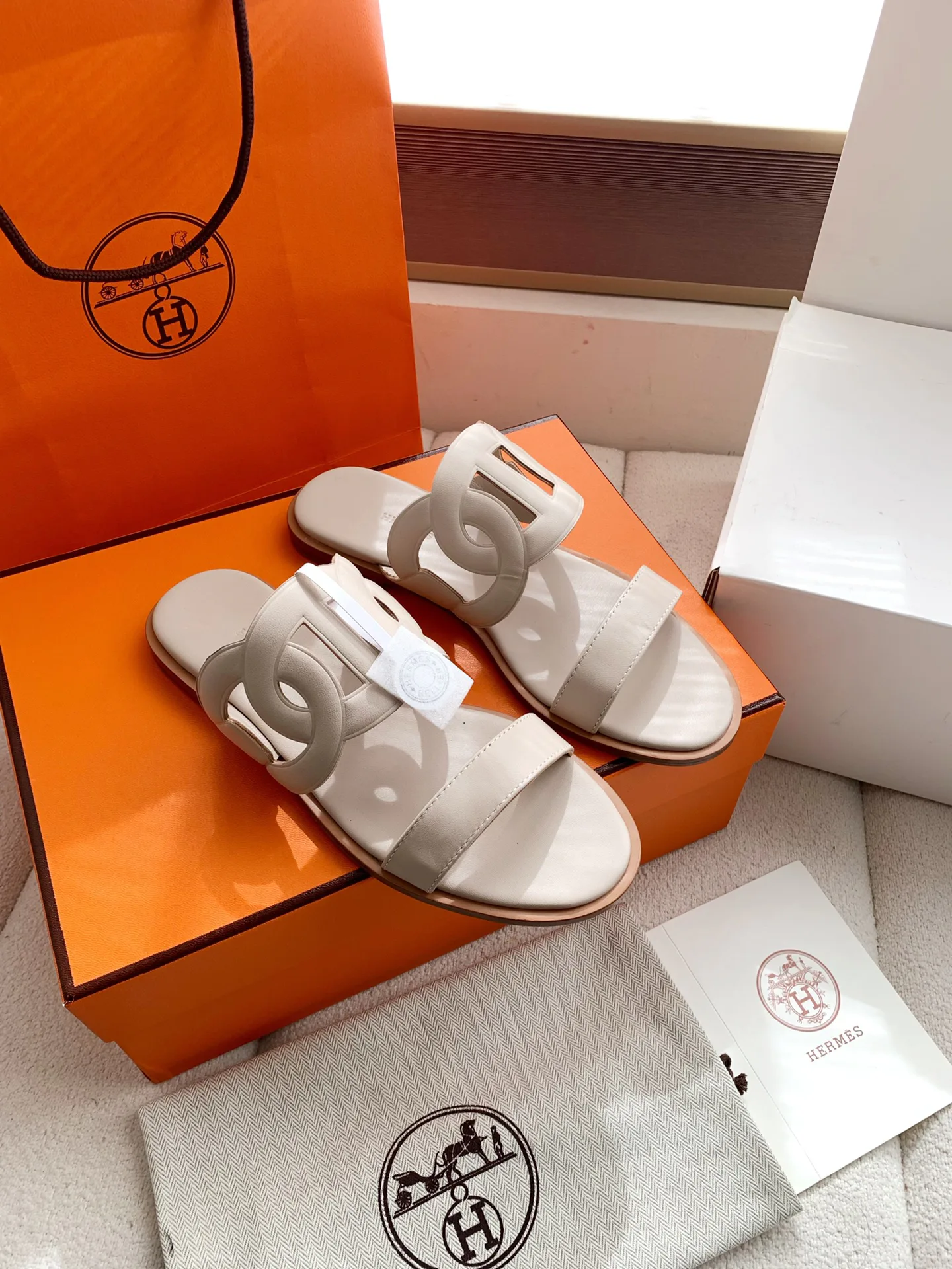 Шлепанцы Женские Hermes 10461978