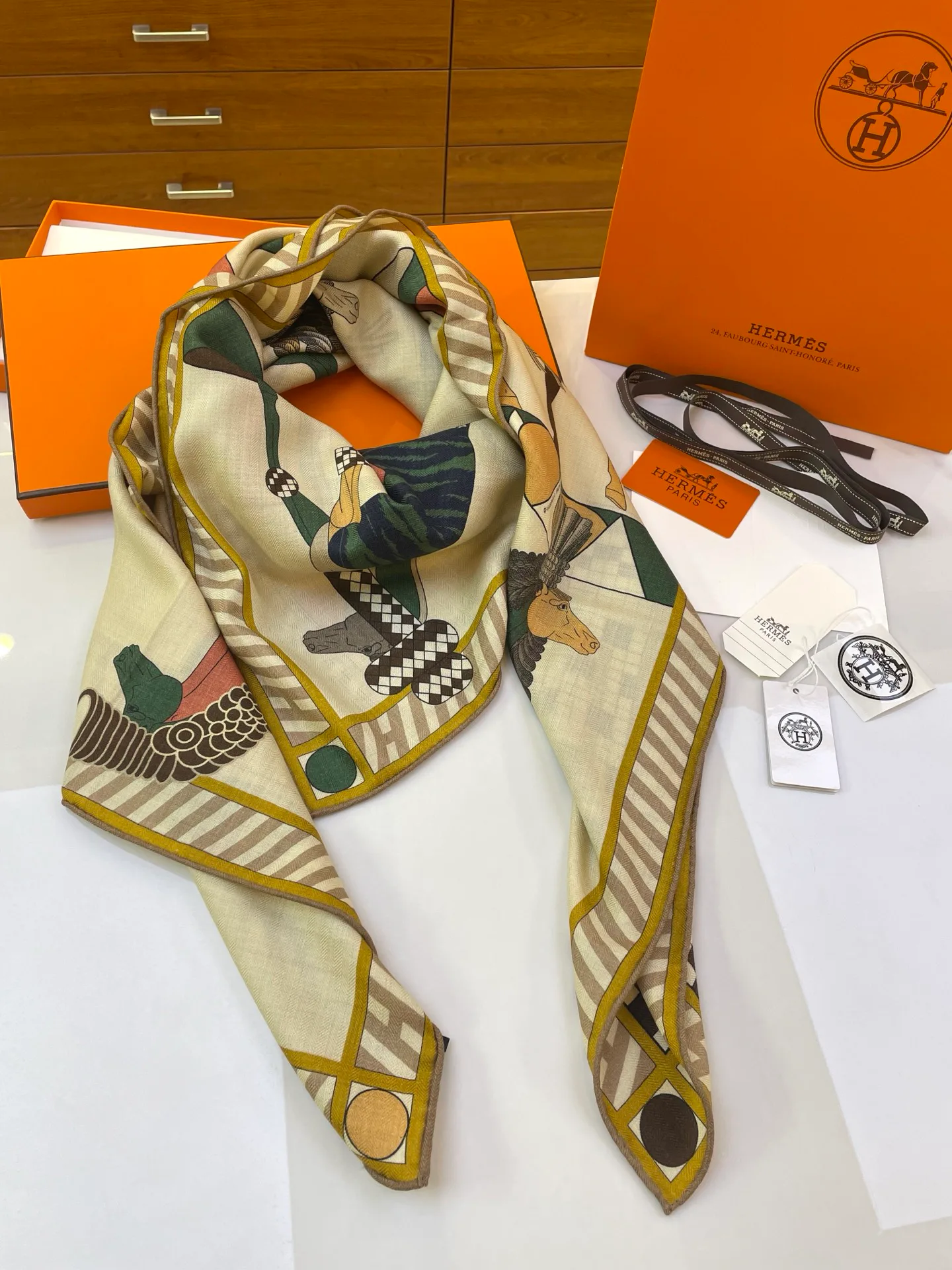 Шарфы Hermes 210266