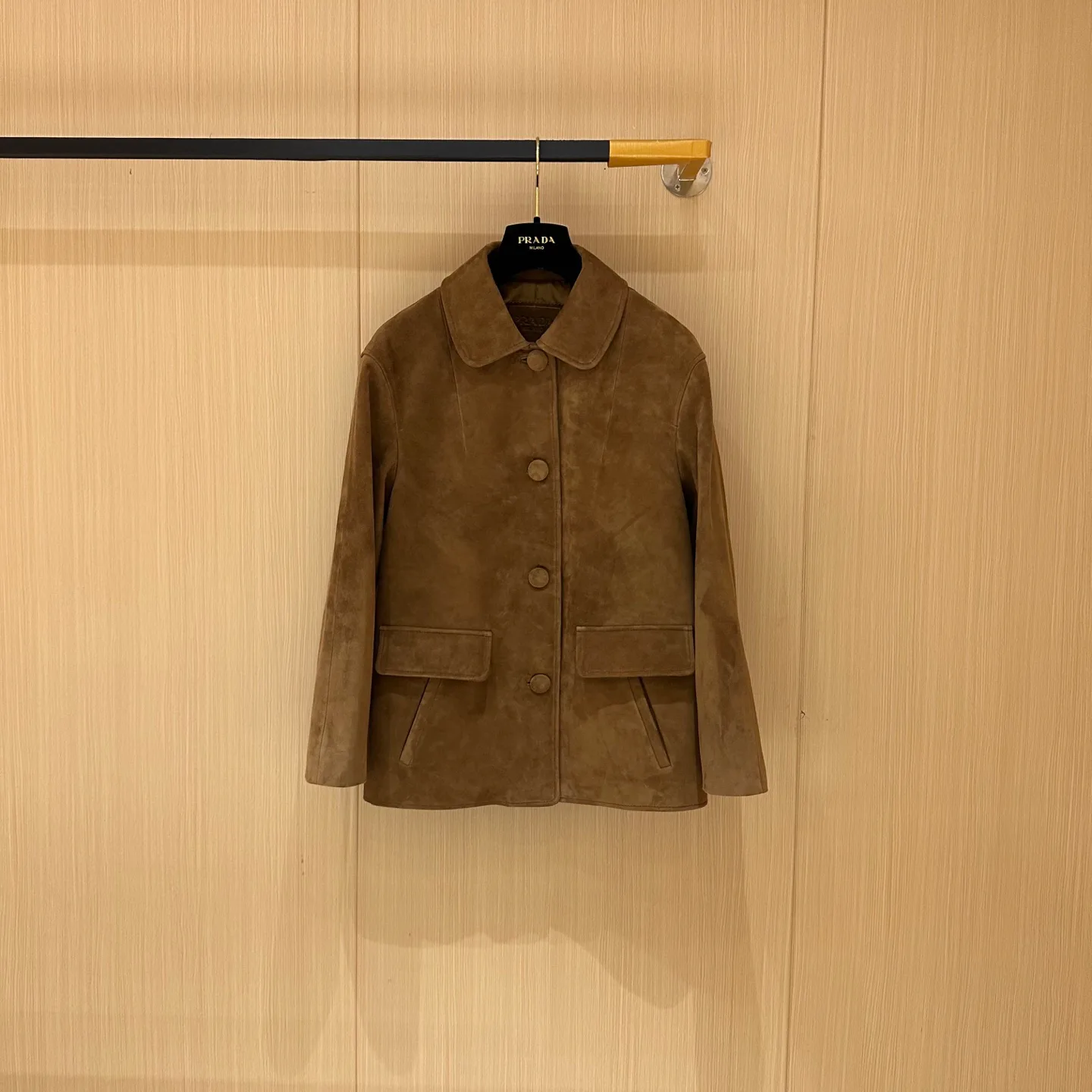 Кожаные Куртки И Дублёнки Женские Prada 11273790