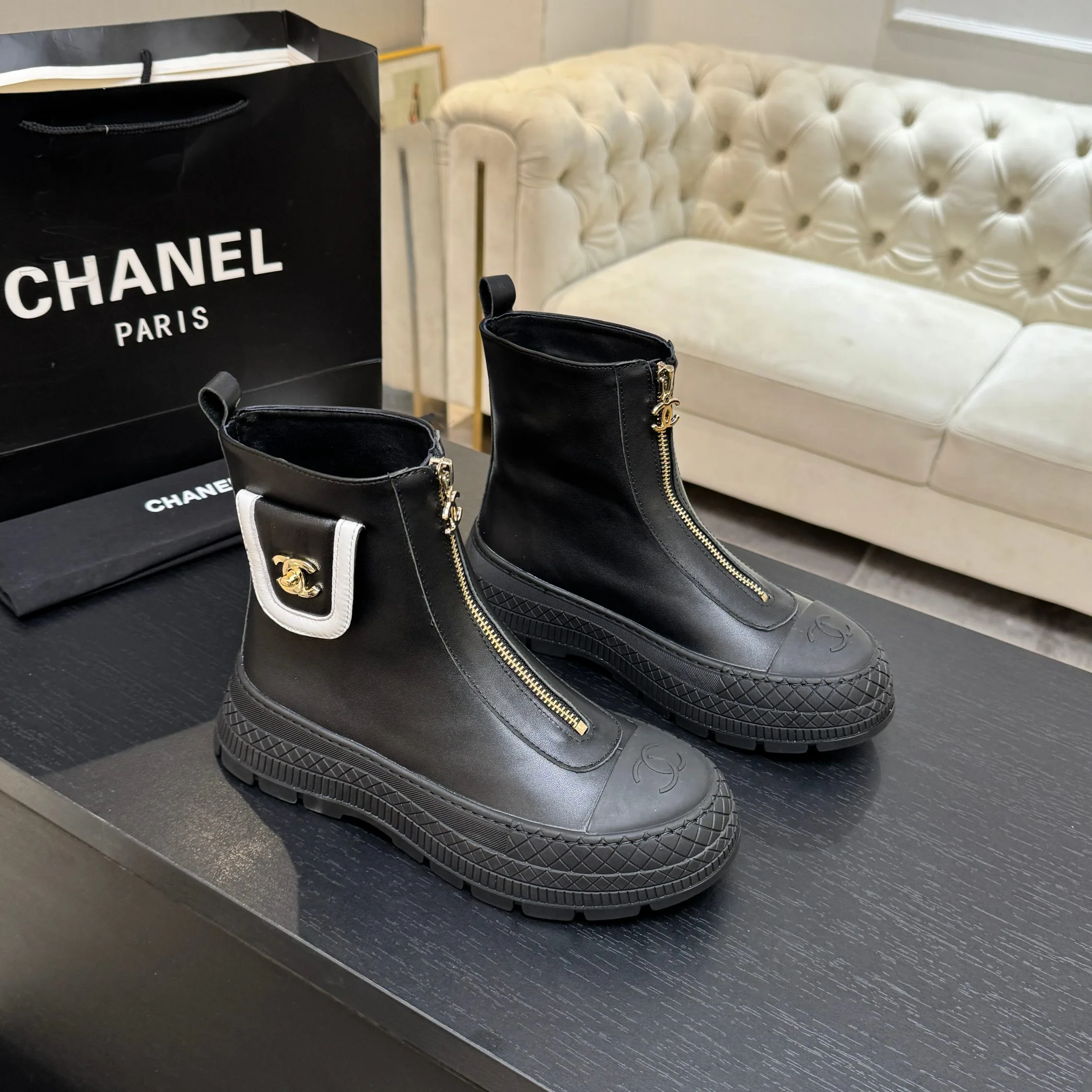 Ботинки Женские Chanel 17899994