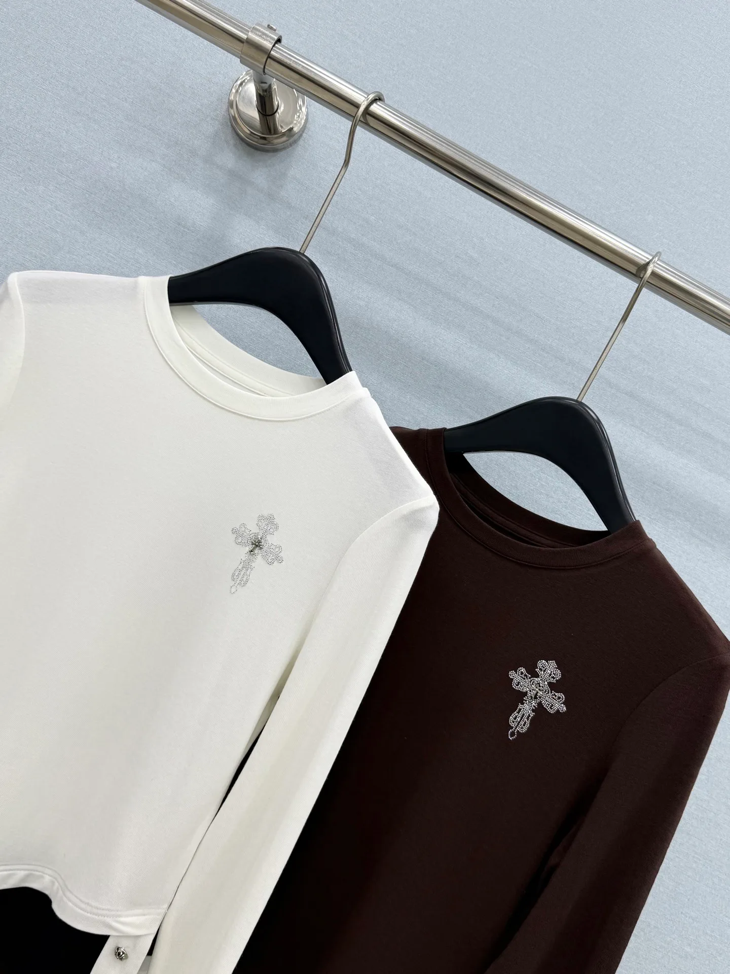 Лонгсливы Женские Chrome Hearts 18887840
