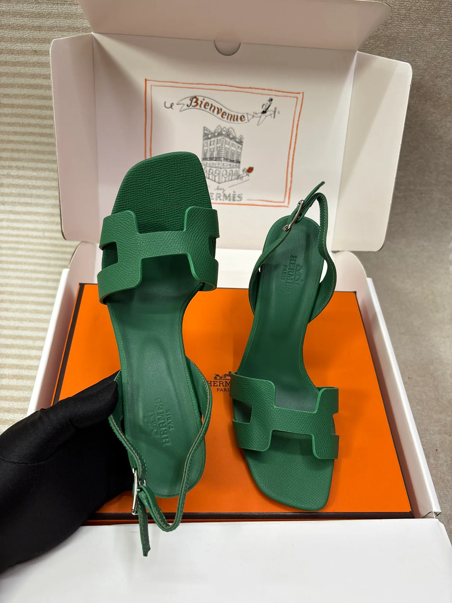 Босоножки Женские Hermes 12597704