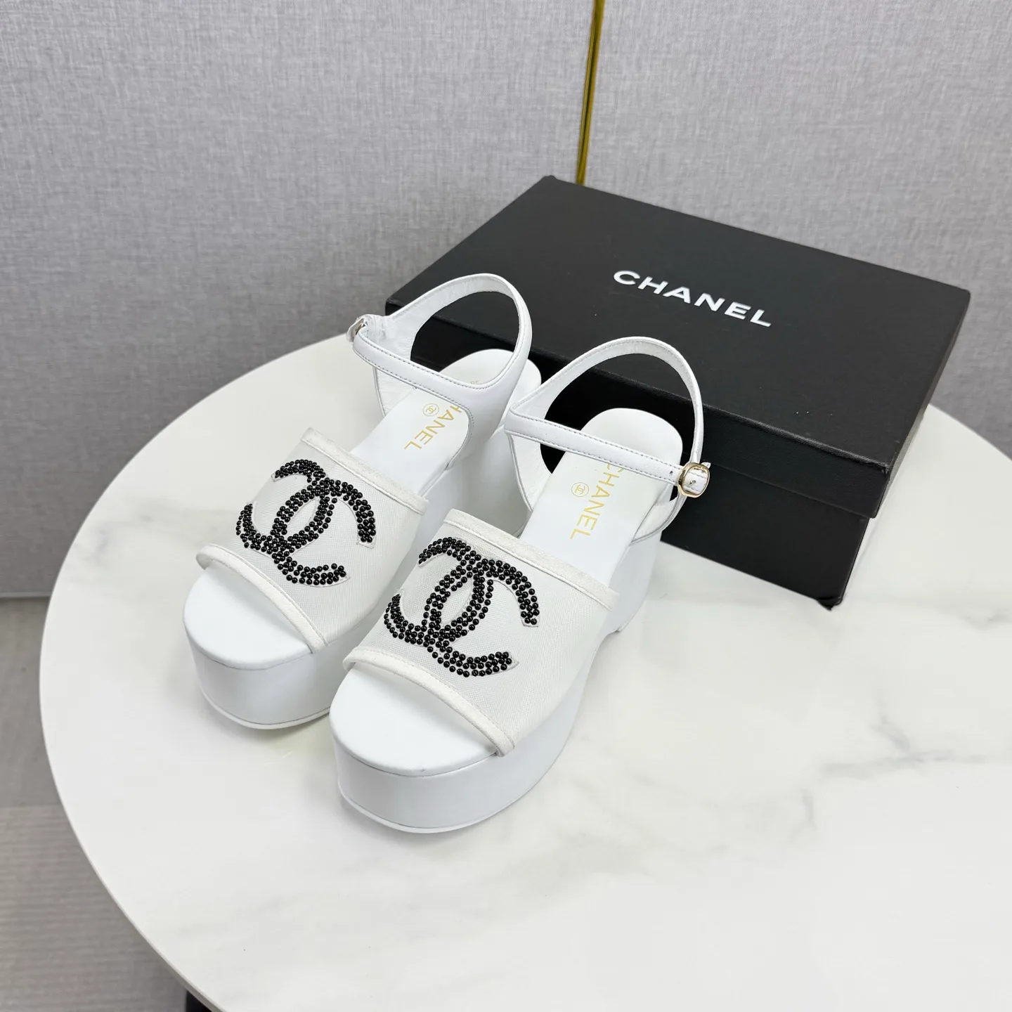 Босоножки Женские Chanel 5163215