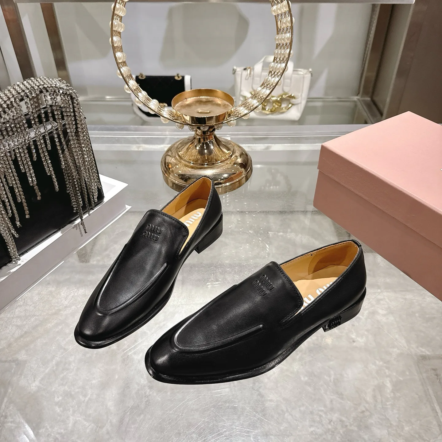 Лоферы Женские Miu Miu 397889