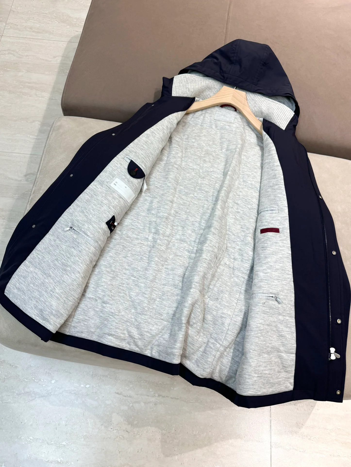 Куртки И Пуховики Мужские Brunello Cucinelli 1146152