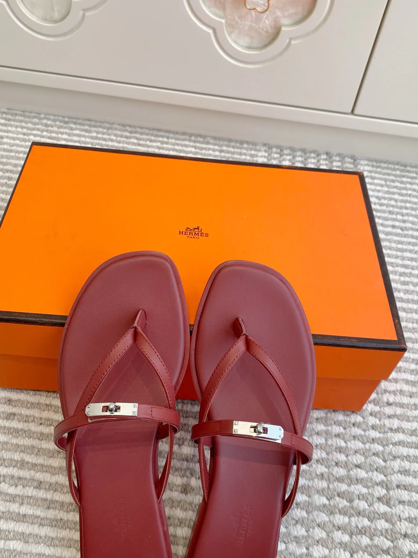 Шлепанцы Женские Hermes 9916920