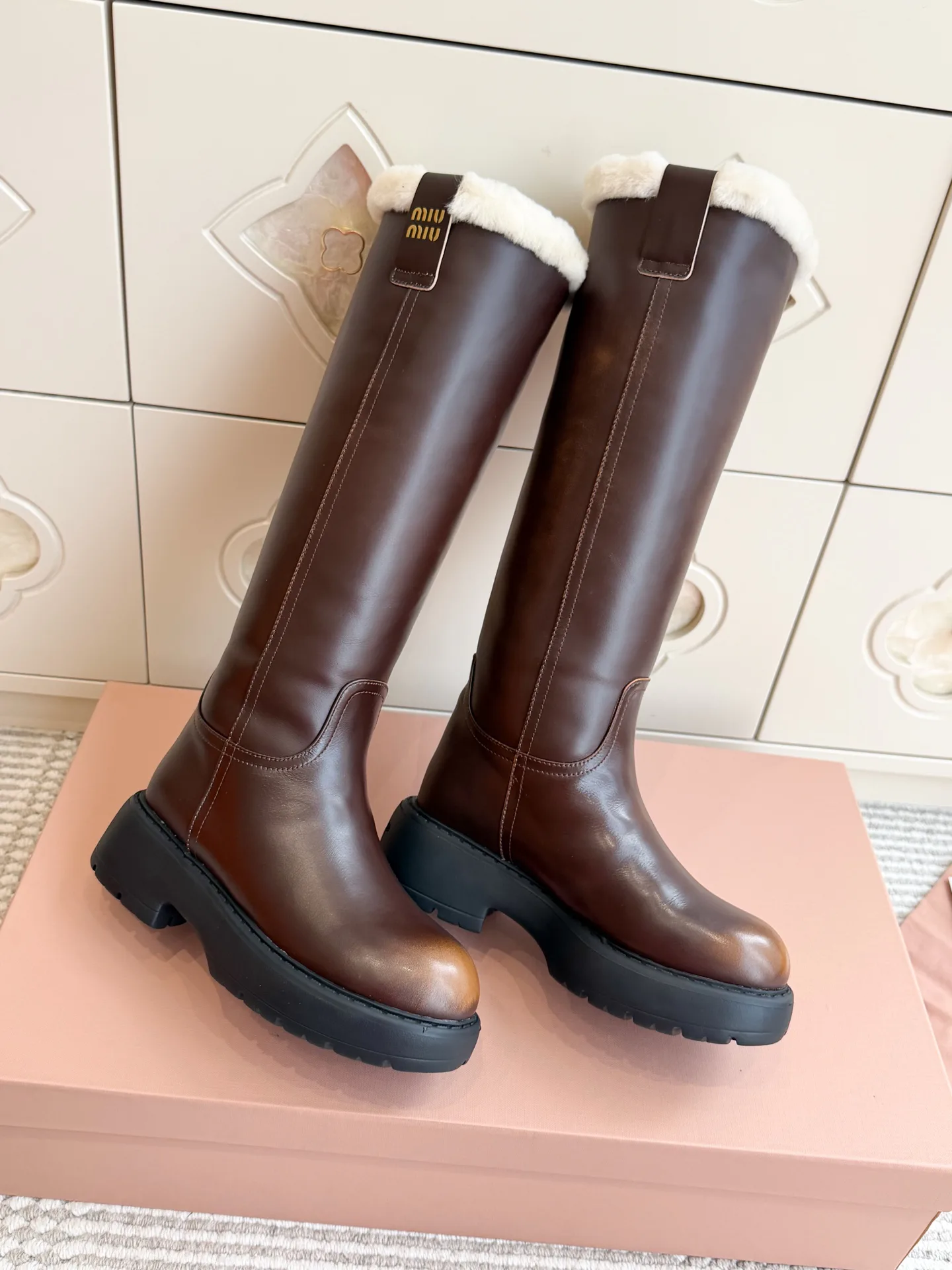 Сапоги Женские Miu Miu 18146259