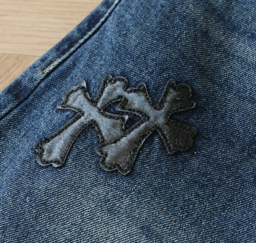 Джинсы Мужские Chrome Hearts 17904863