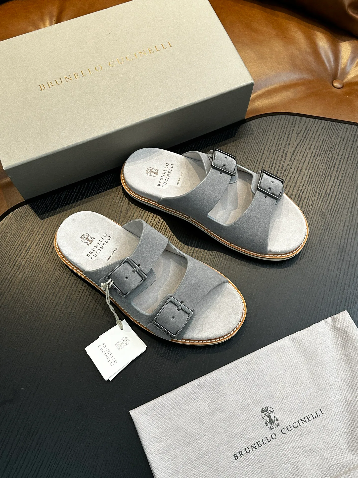 Сандалии Мужские Brunello Cucinelli 10490059