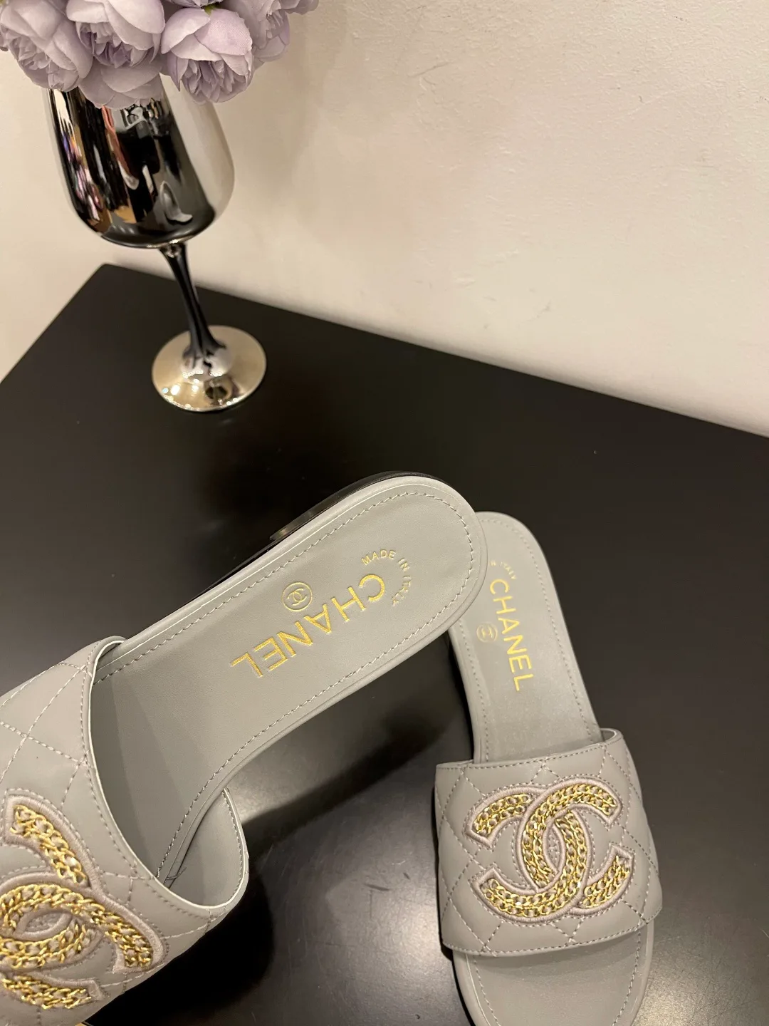 Шлепанцы Женские Chanel 89935