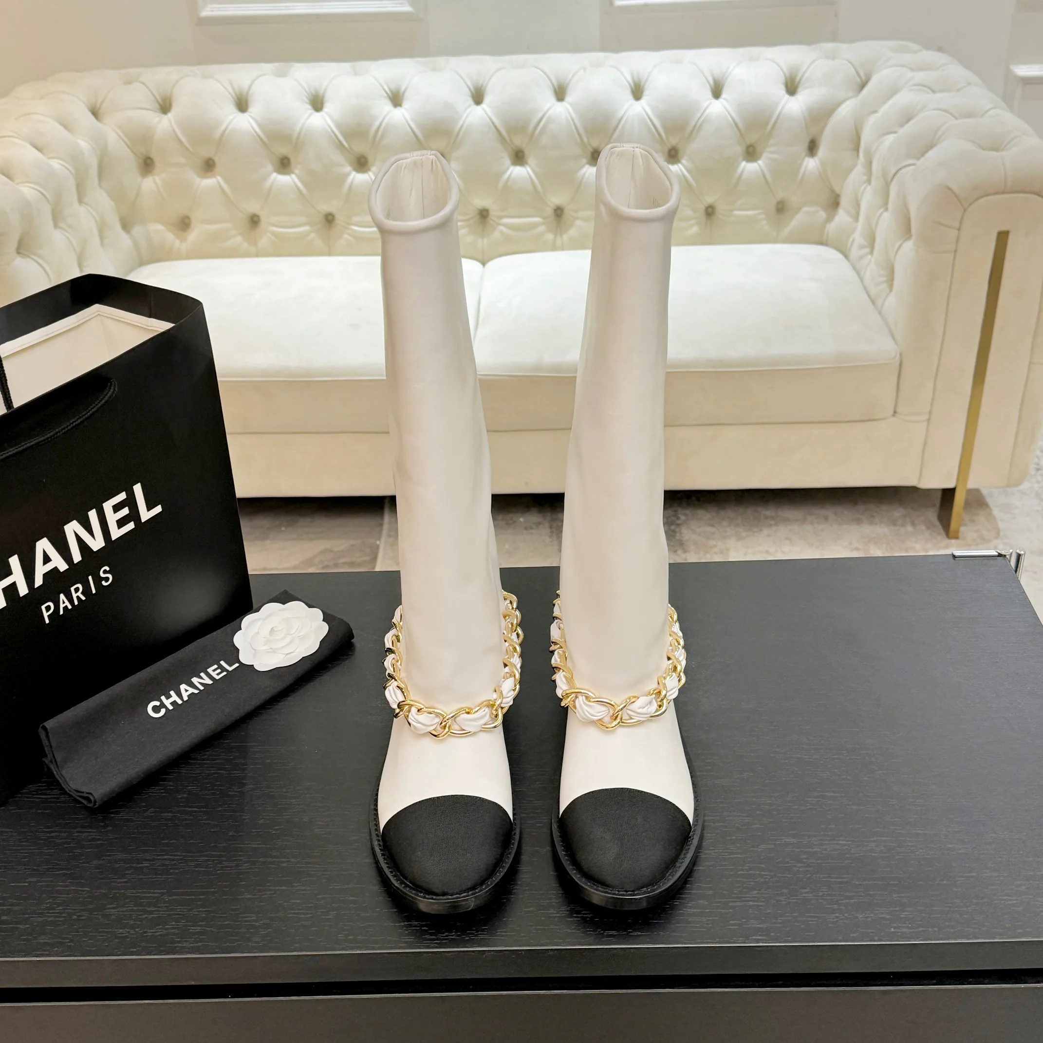 Сапоги Женские Chanel 490776