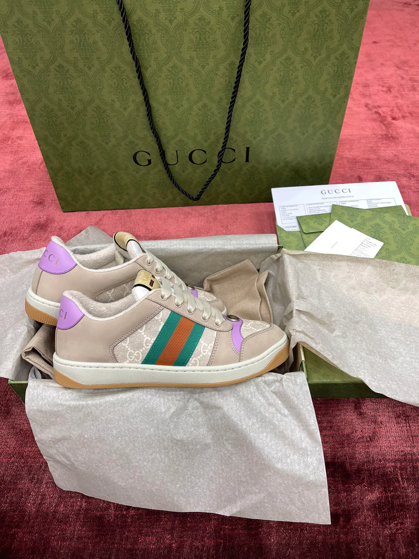 Кроссовки Женские Gucci 799391