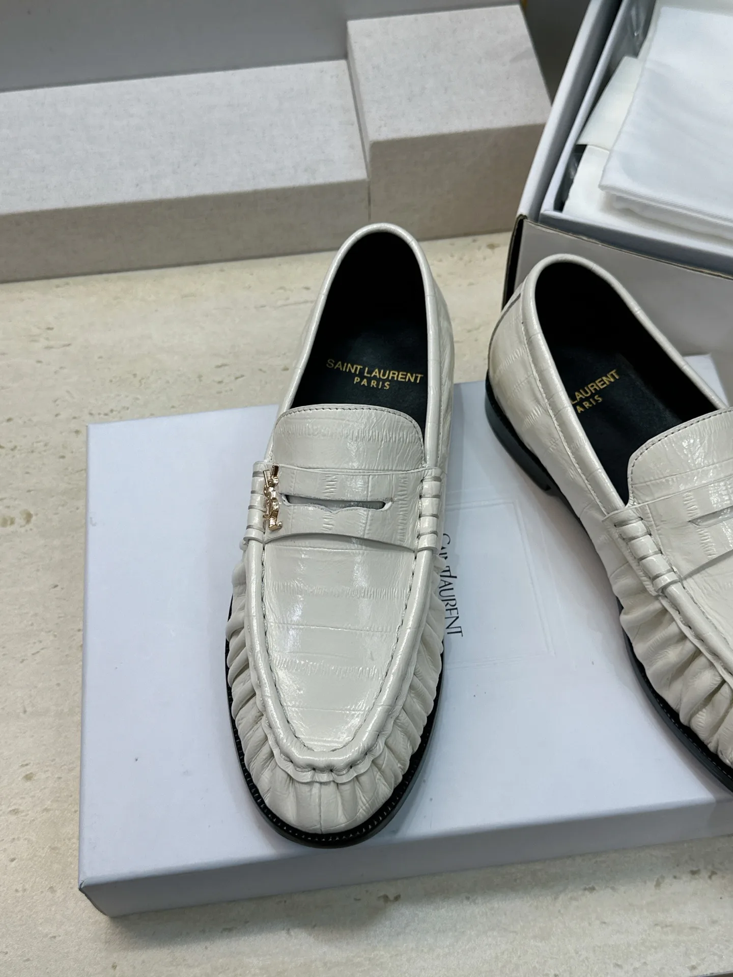 Лоферы И Мокасины Женские Saint Laurent 18007077