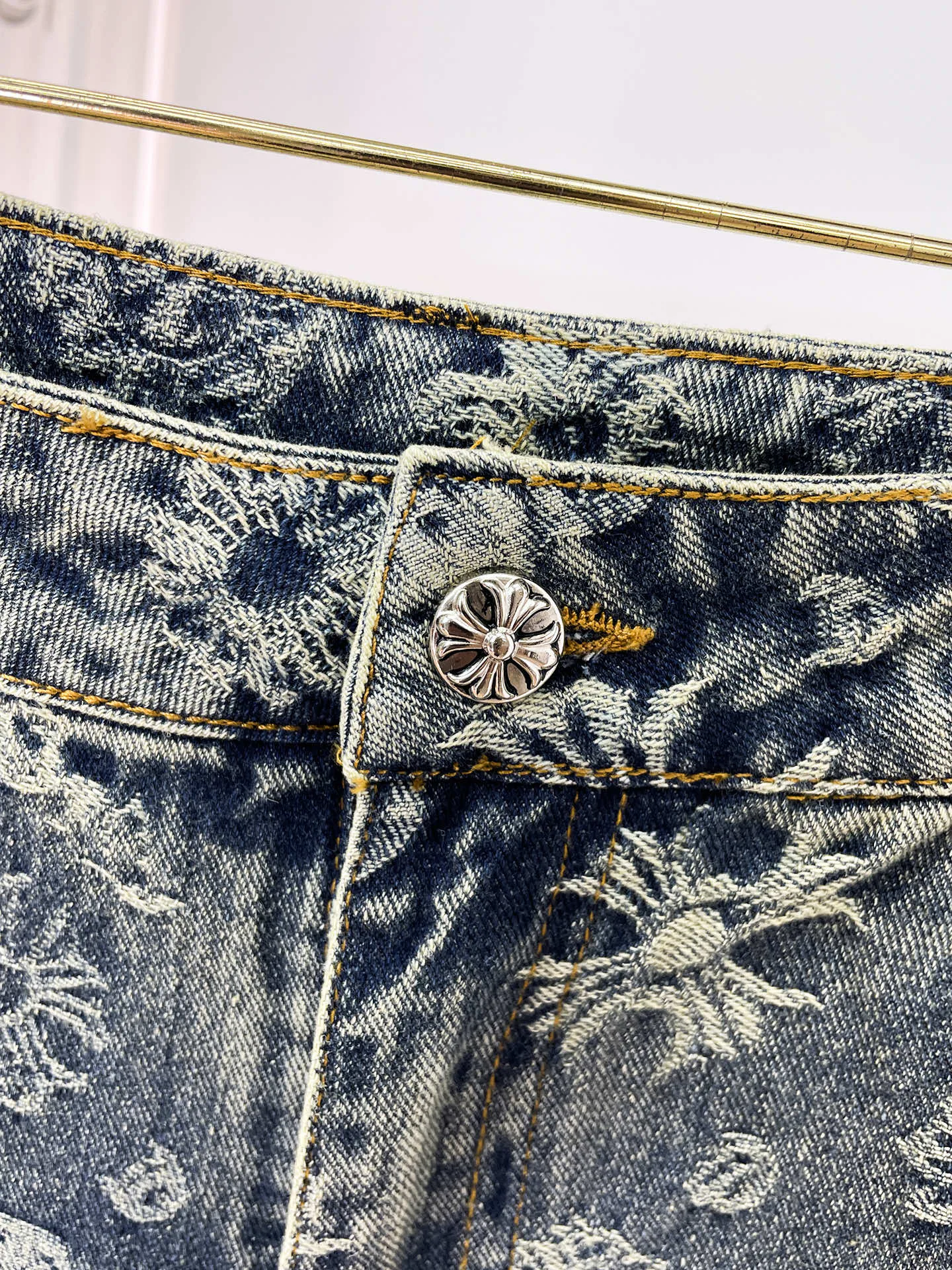 Джинсы Мужские Chrome Hearts 18499651
