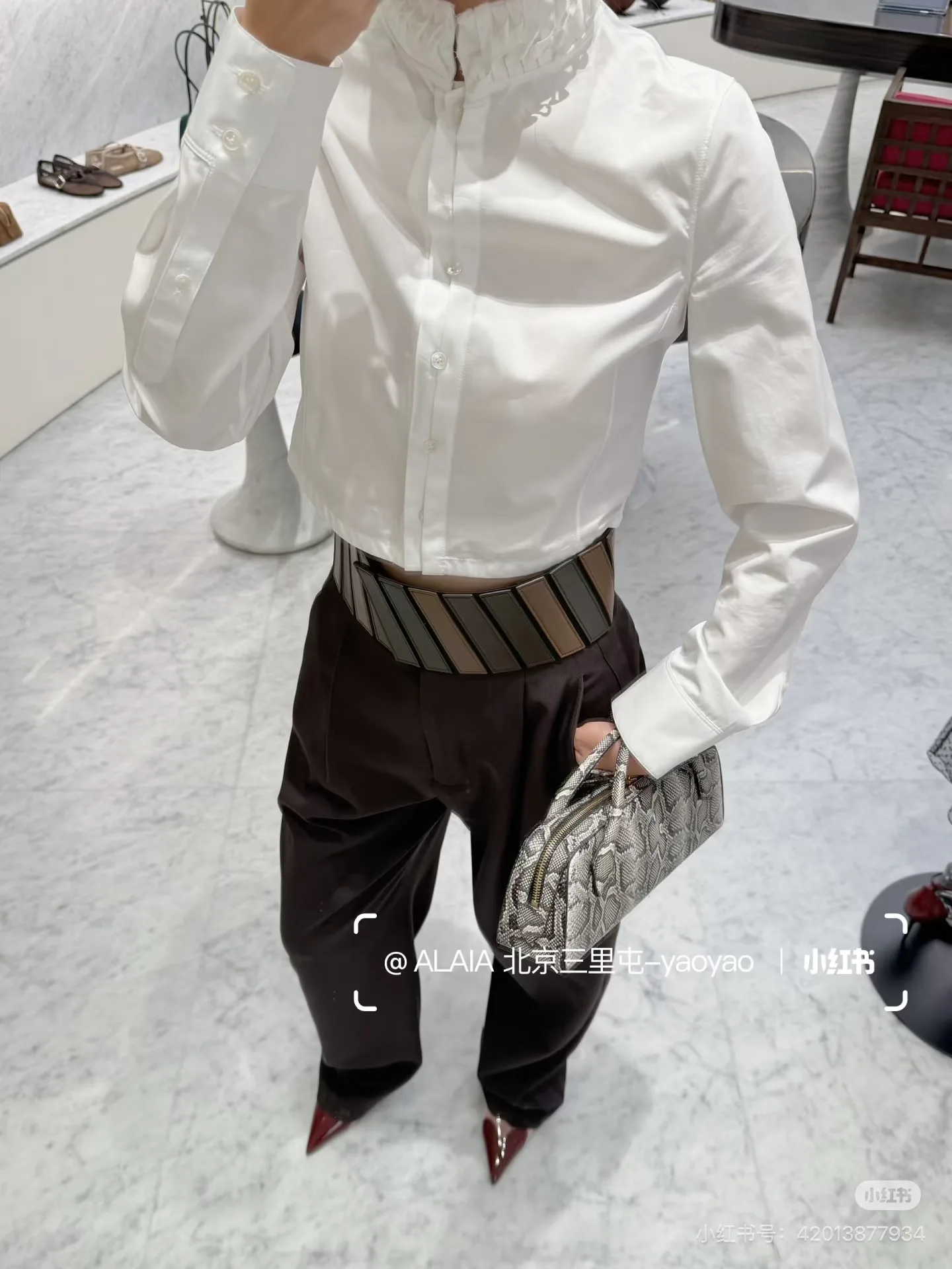 Рубашки Женские Alaia 10017486