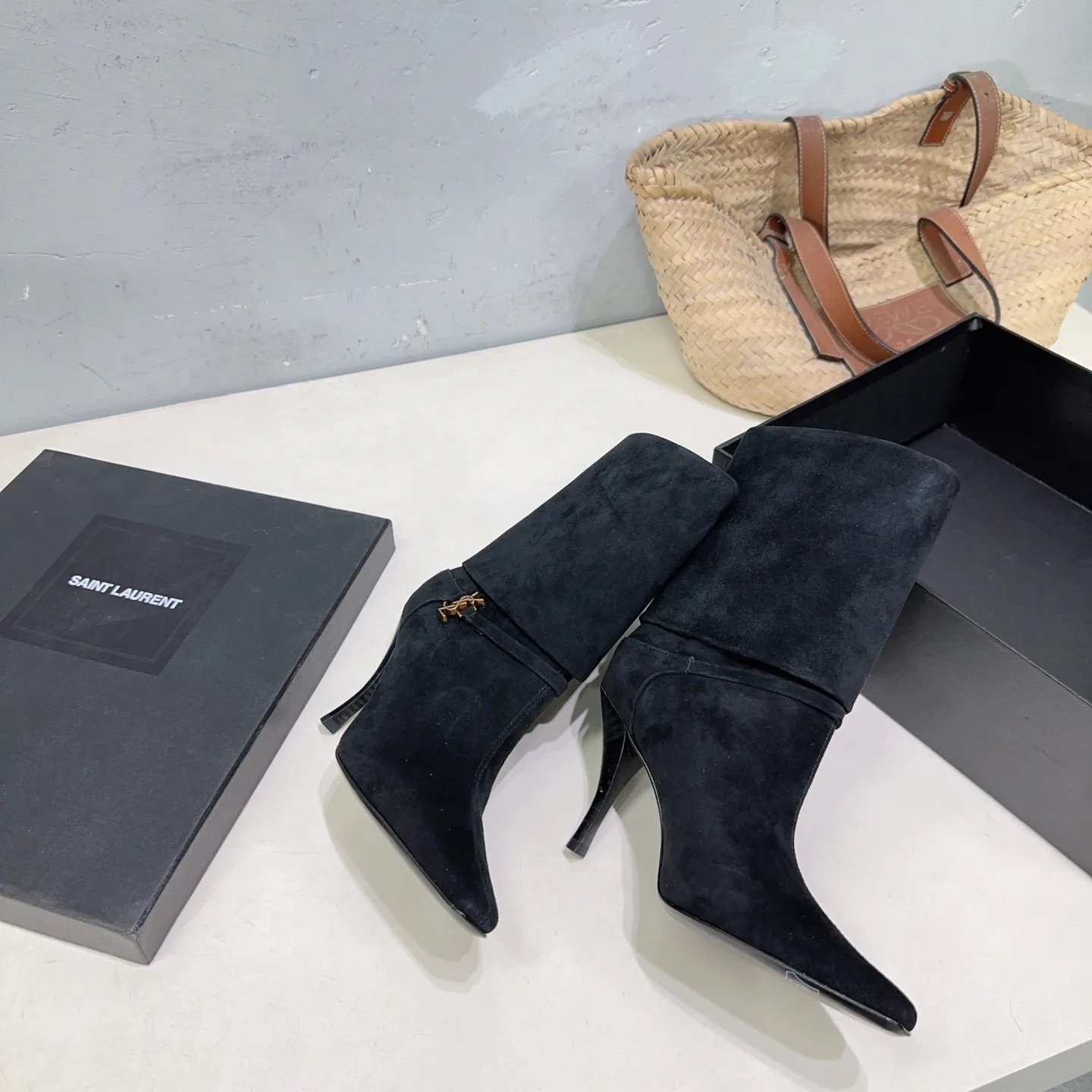 Ботильоны Женские Saint Laurent 19038979