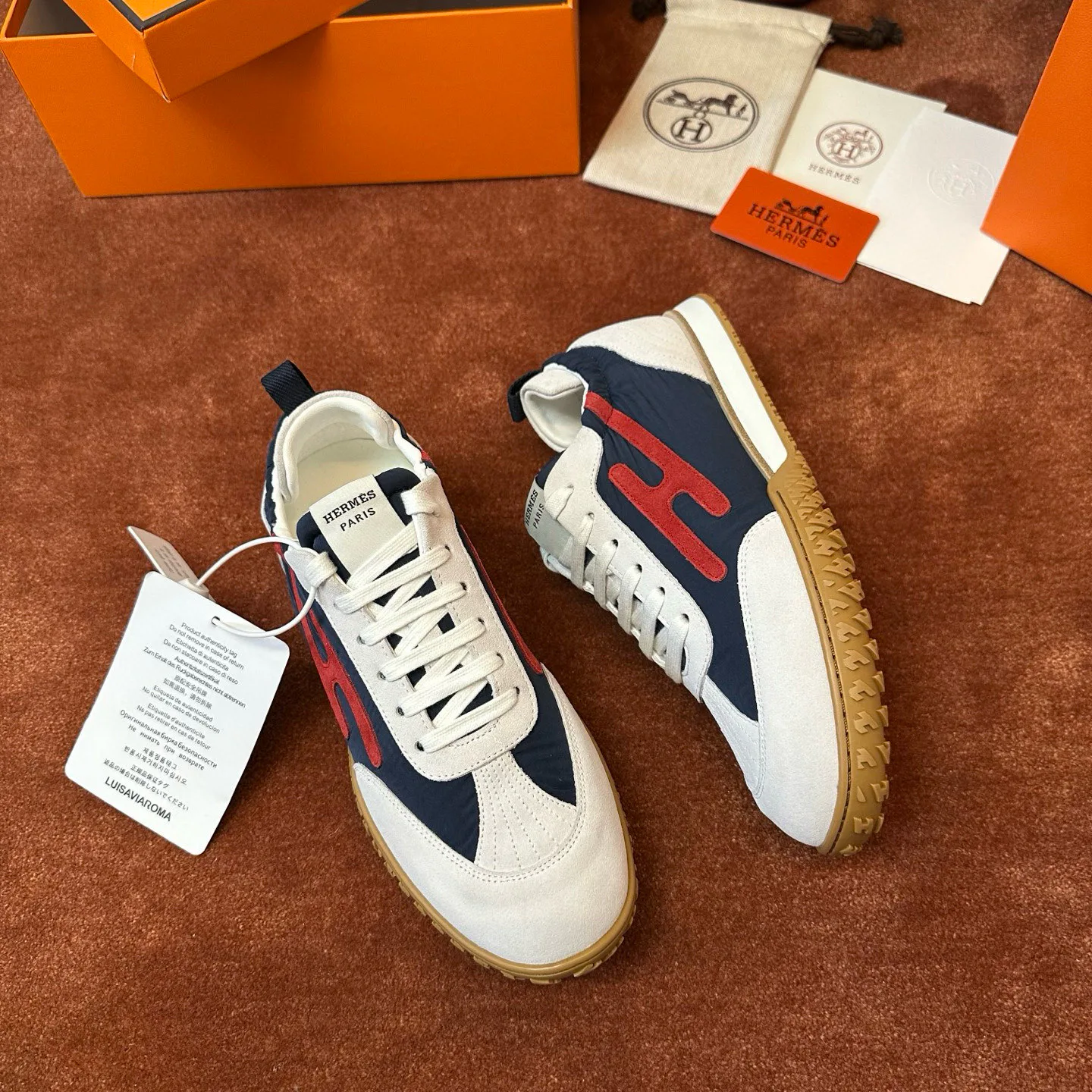 Кроссовки Женские Hermes 209382