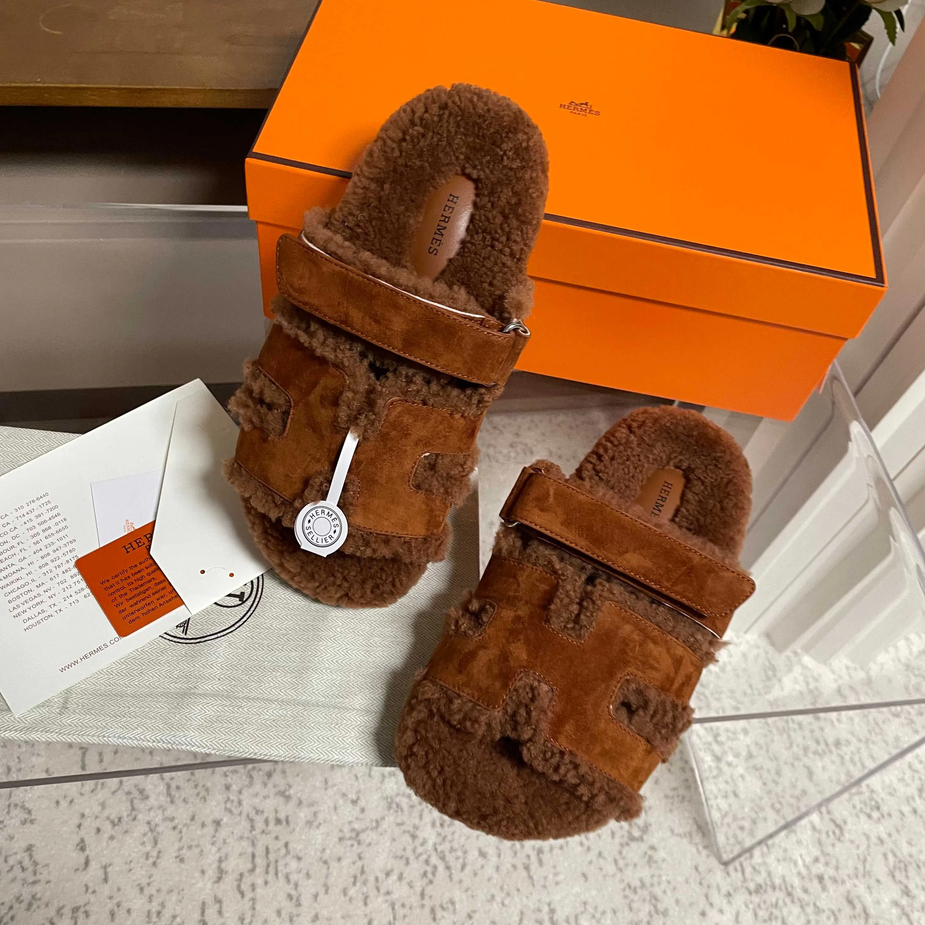 Тапочки Женские Hermes 18436072