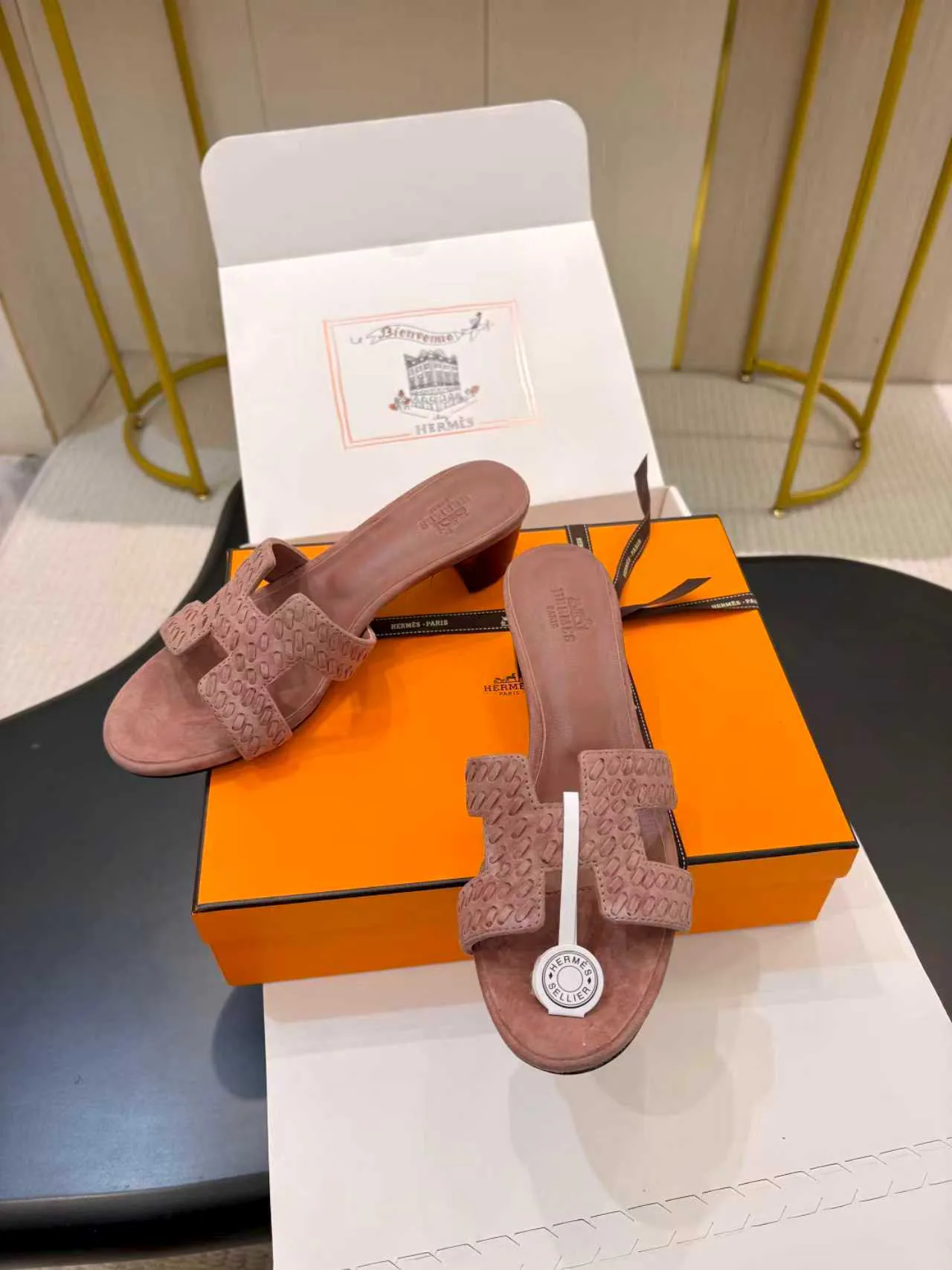 Босоножки Женские Hermes 735243