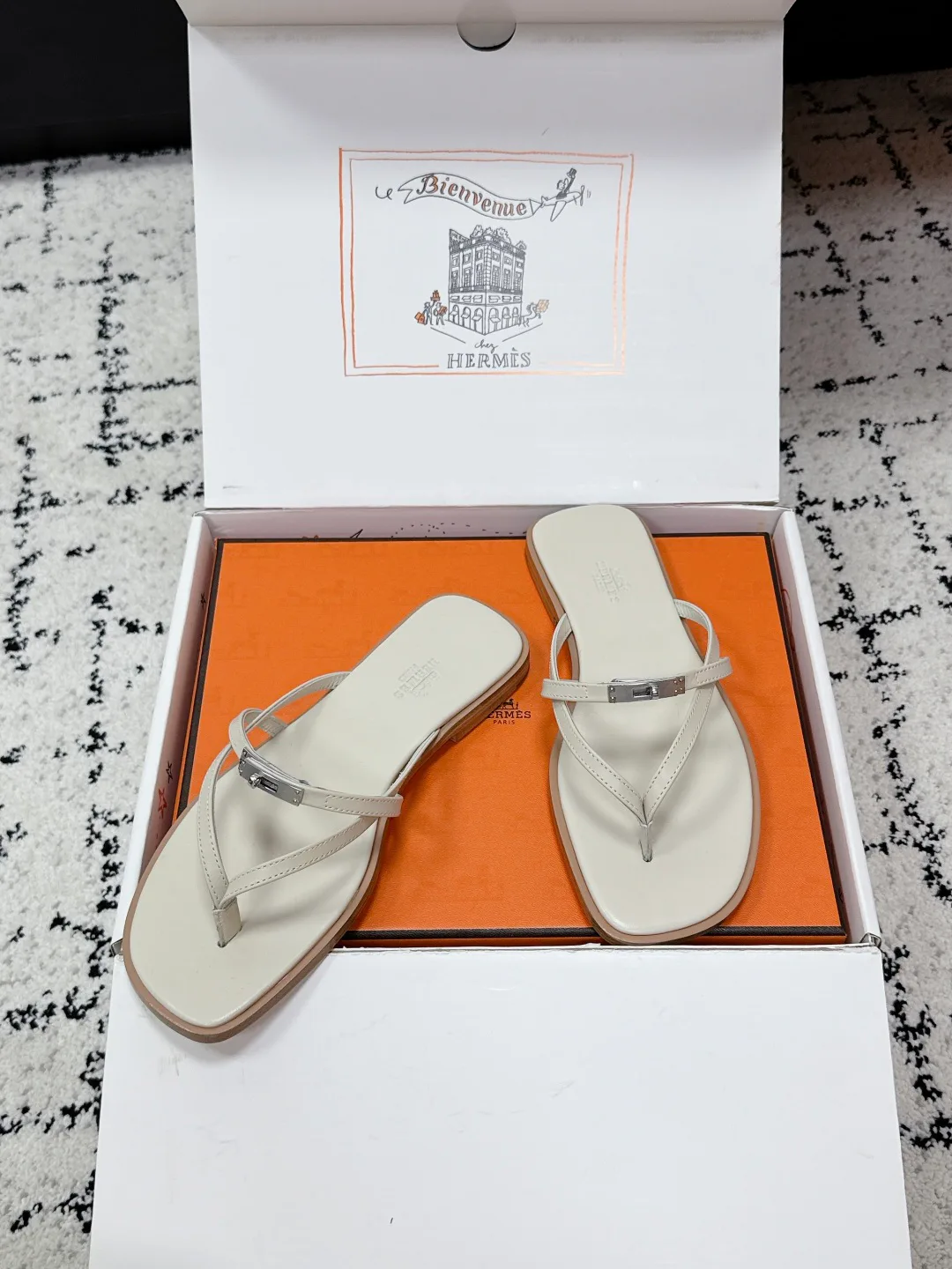 Шлепанцы Женские Hermes 11237986
