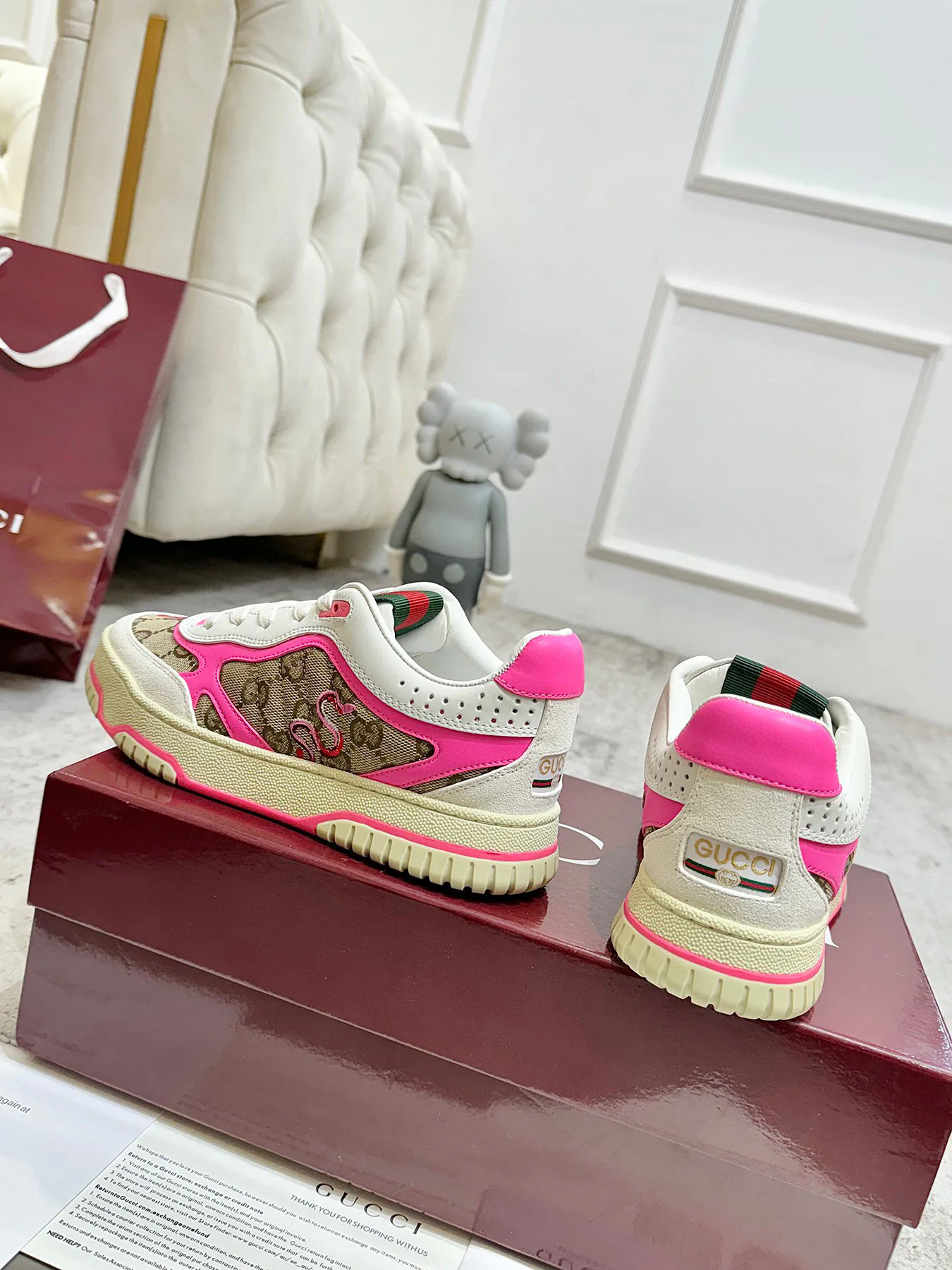 Кроссовки Женские Gucci 1021285