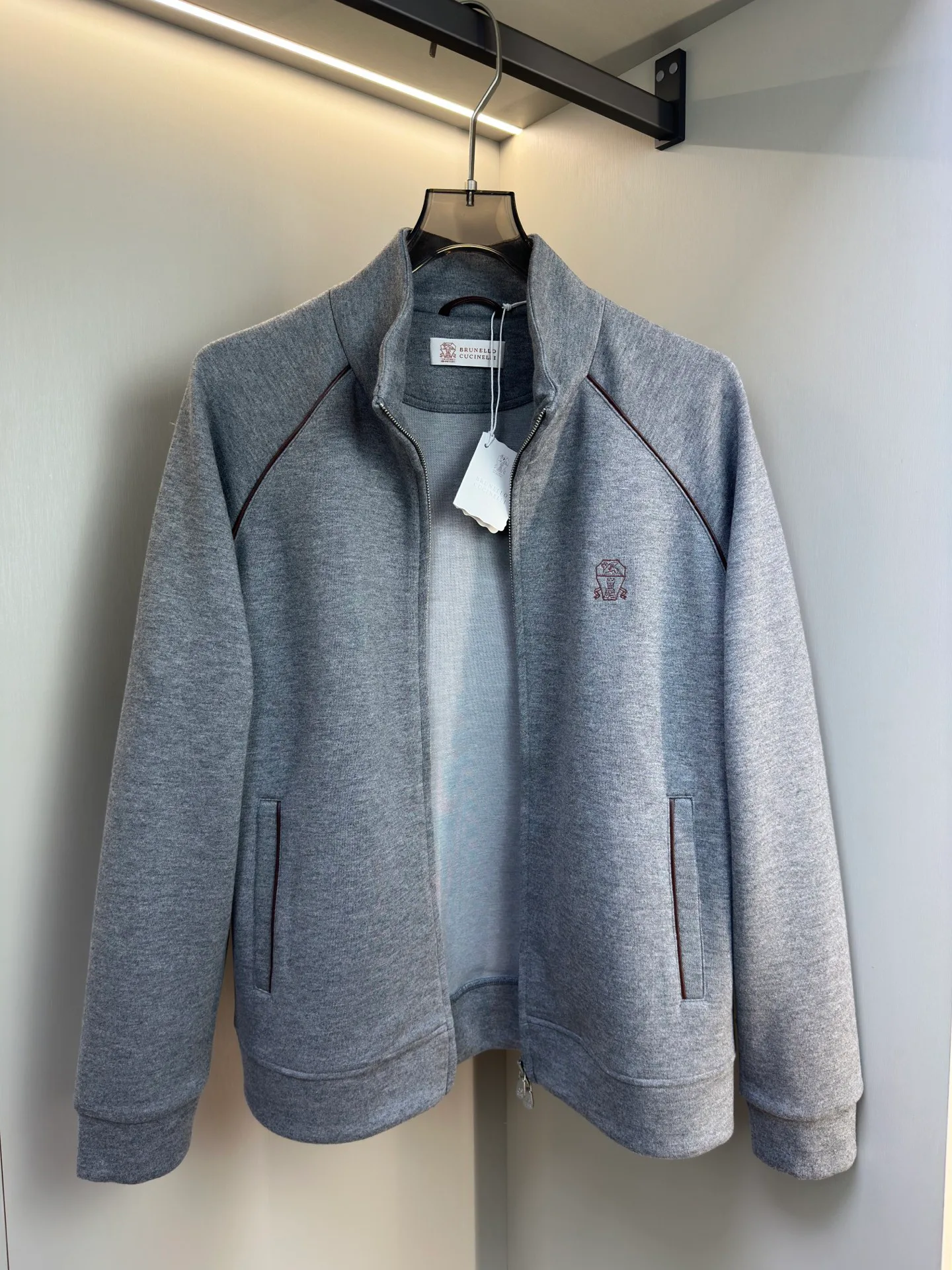 Куртки И Пуховики Мужские Brunello Cucinelli 1884814