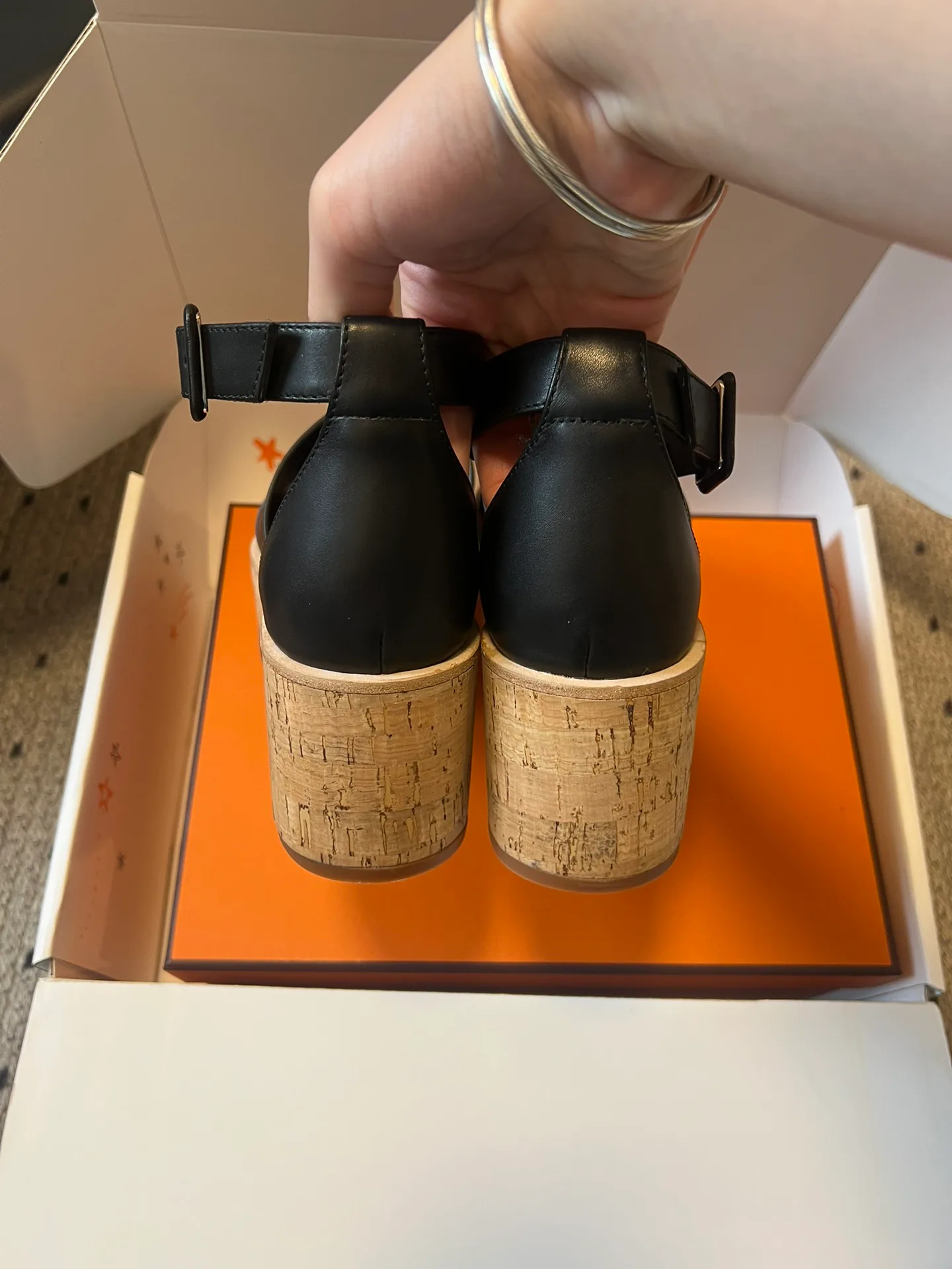 Босоножки Женские Hermes 11129445