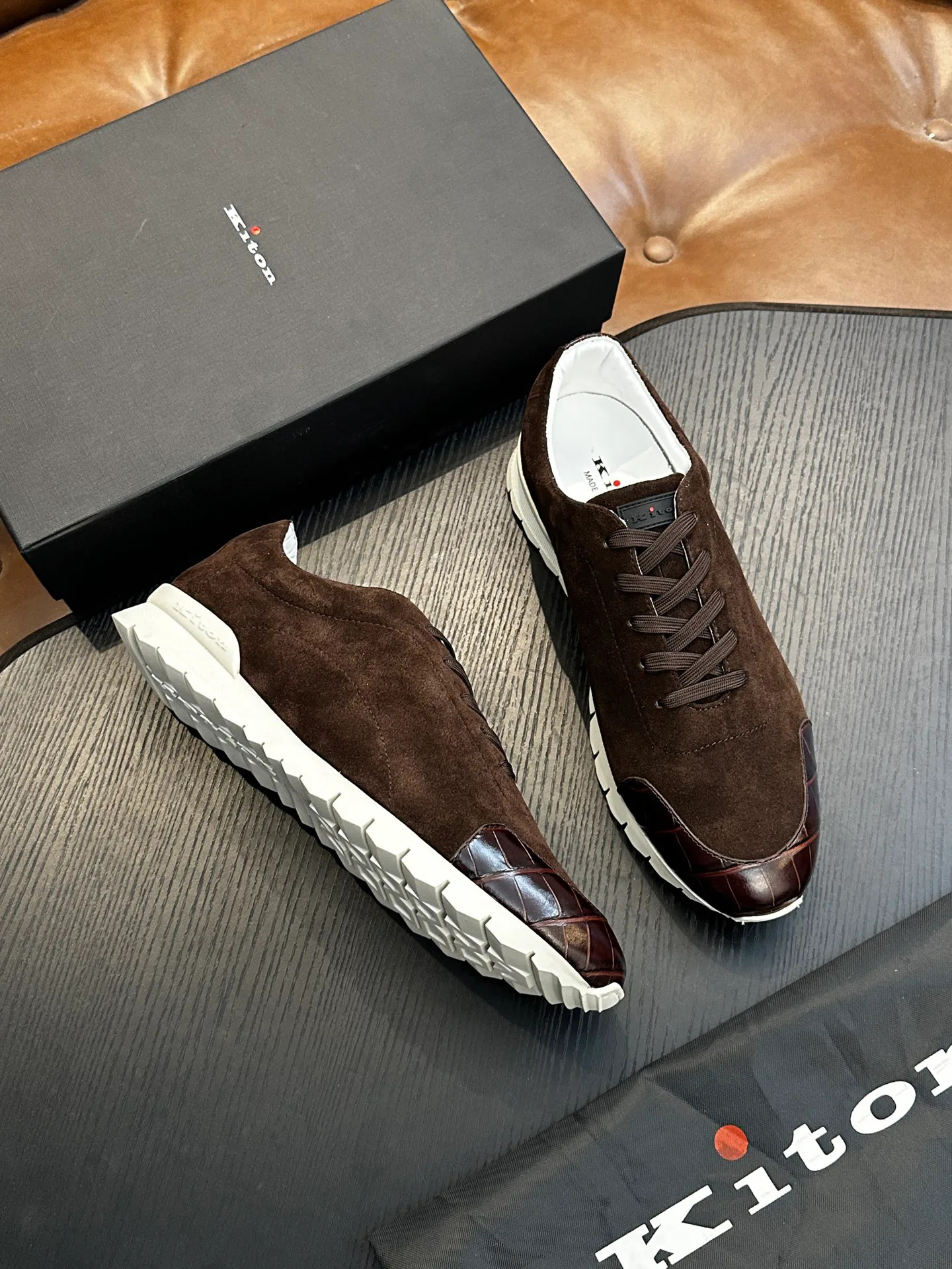 Кроссовки Мужские Kiton 1887384