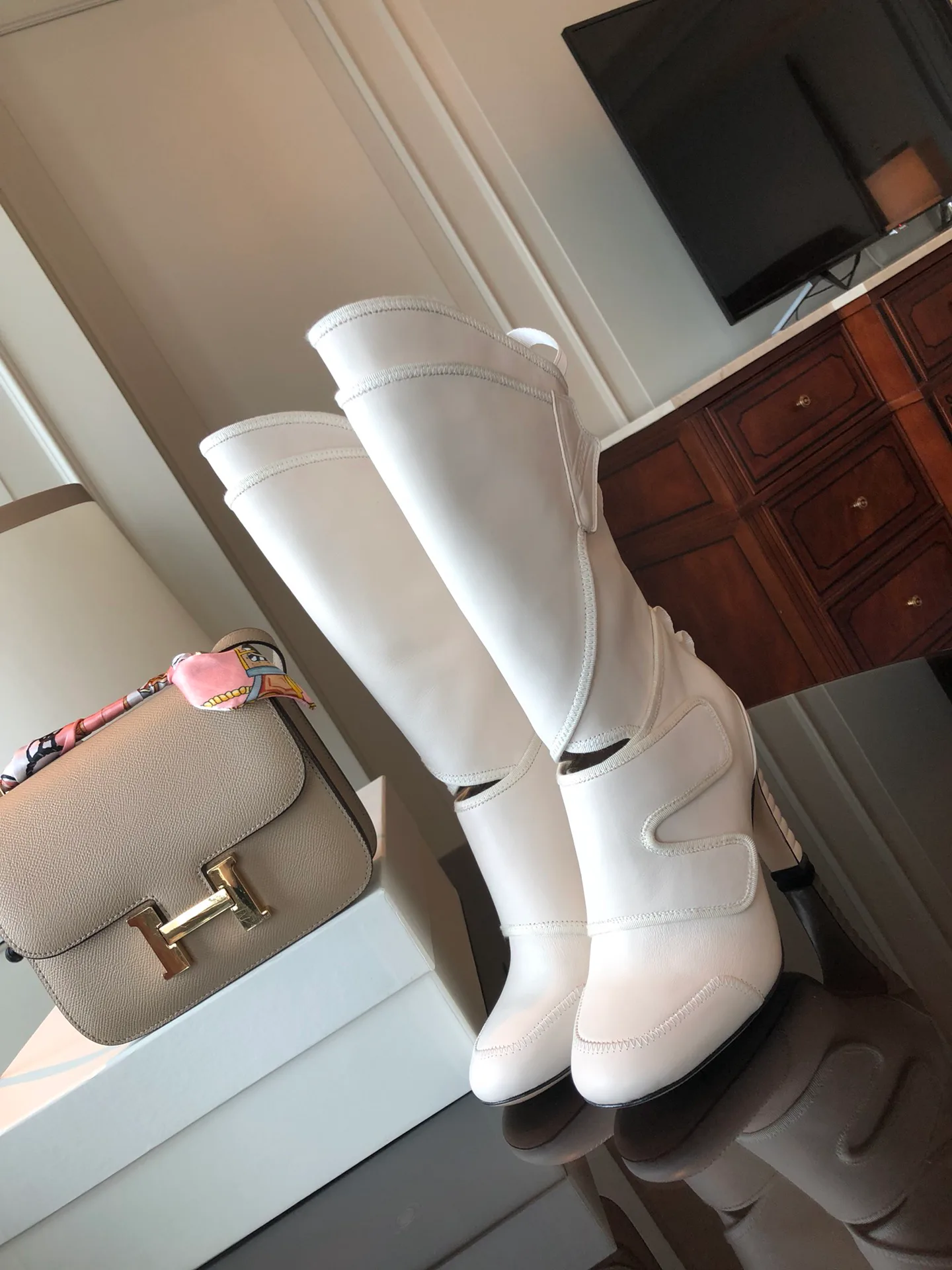 Сапоги Женские Fendi 4908