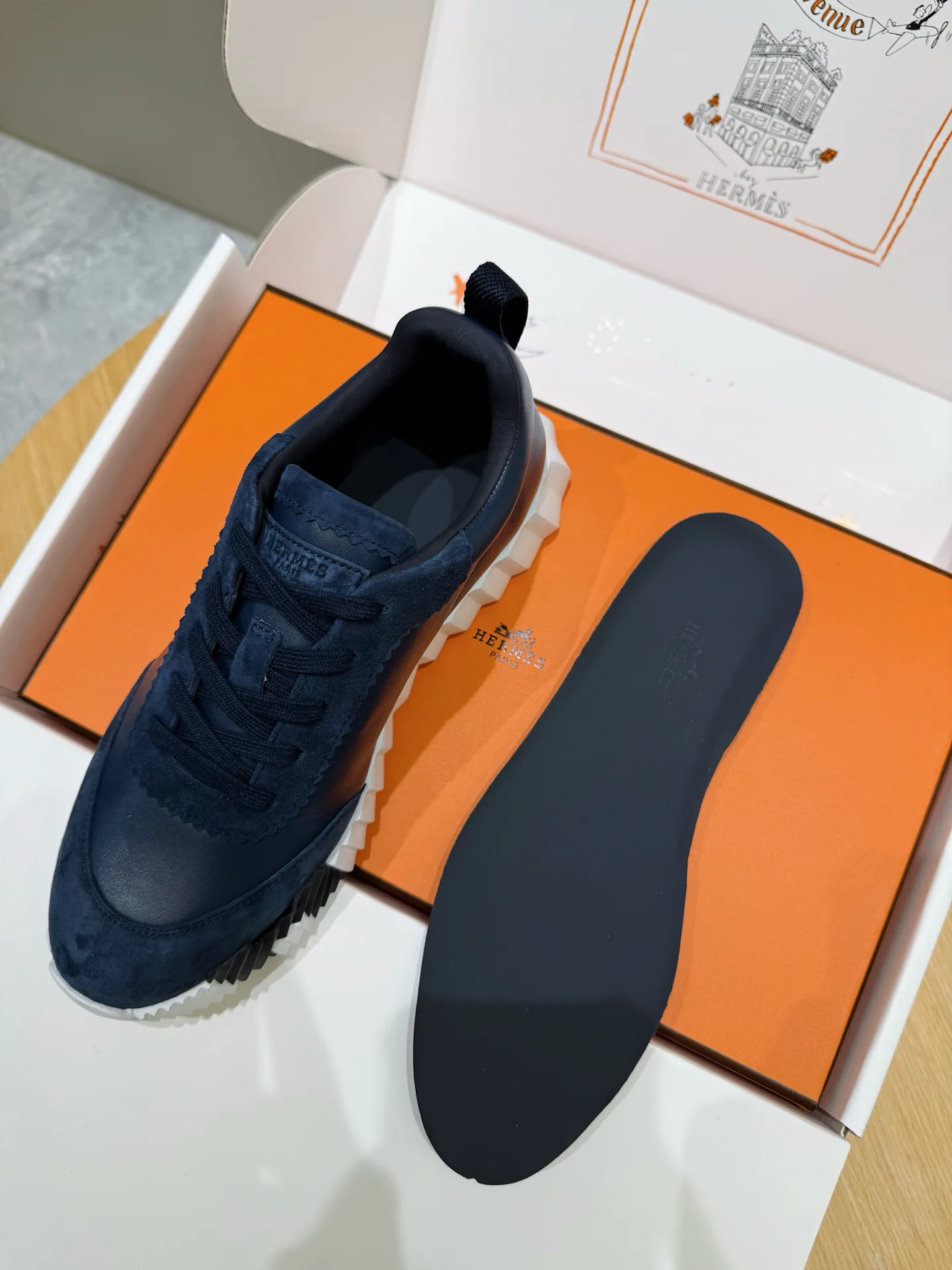 Кроссовки Мужские Hermes 13132123