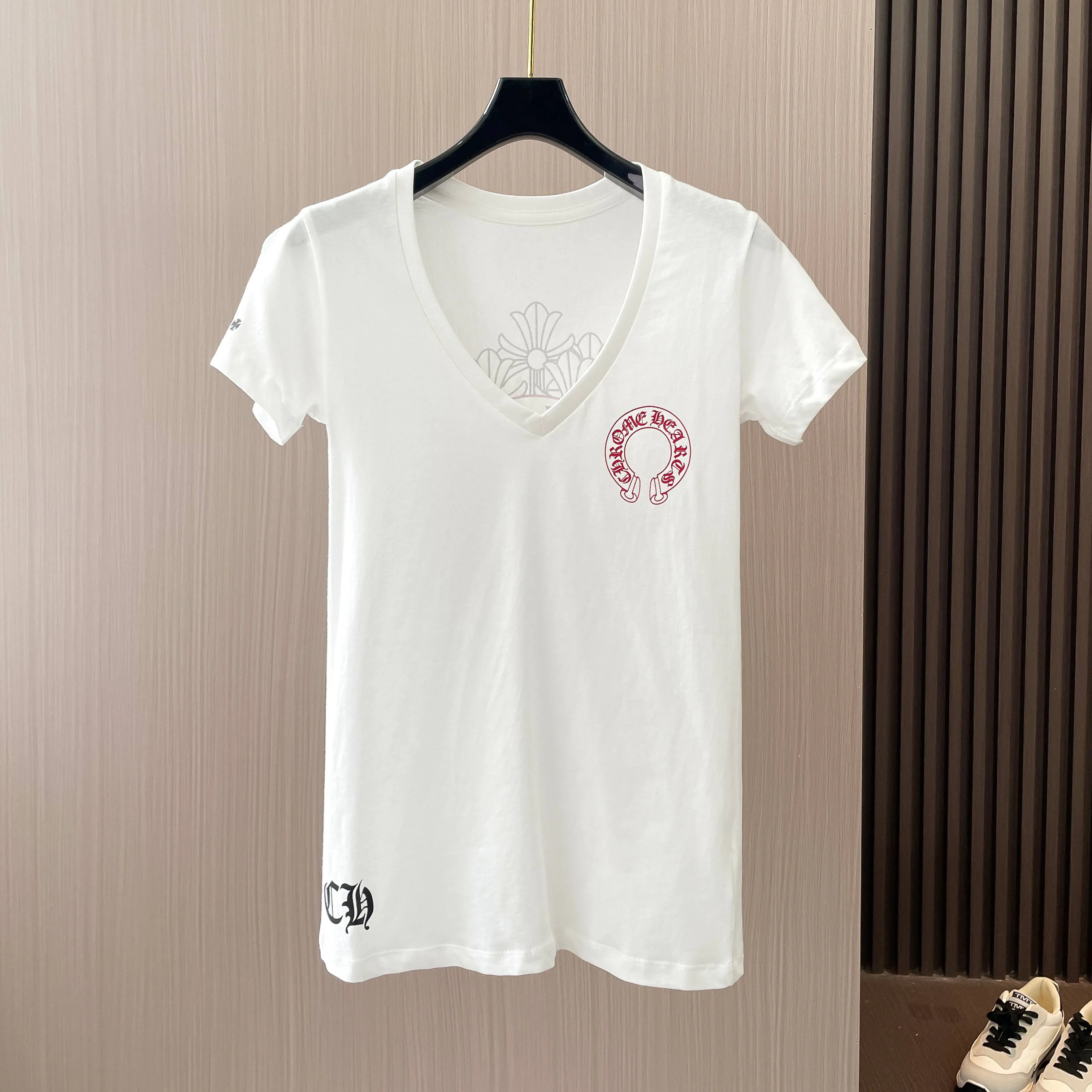 Футболки Женские Chrome Hearts 13425682