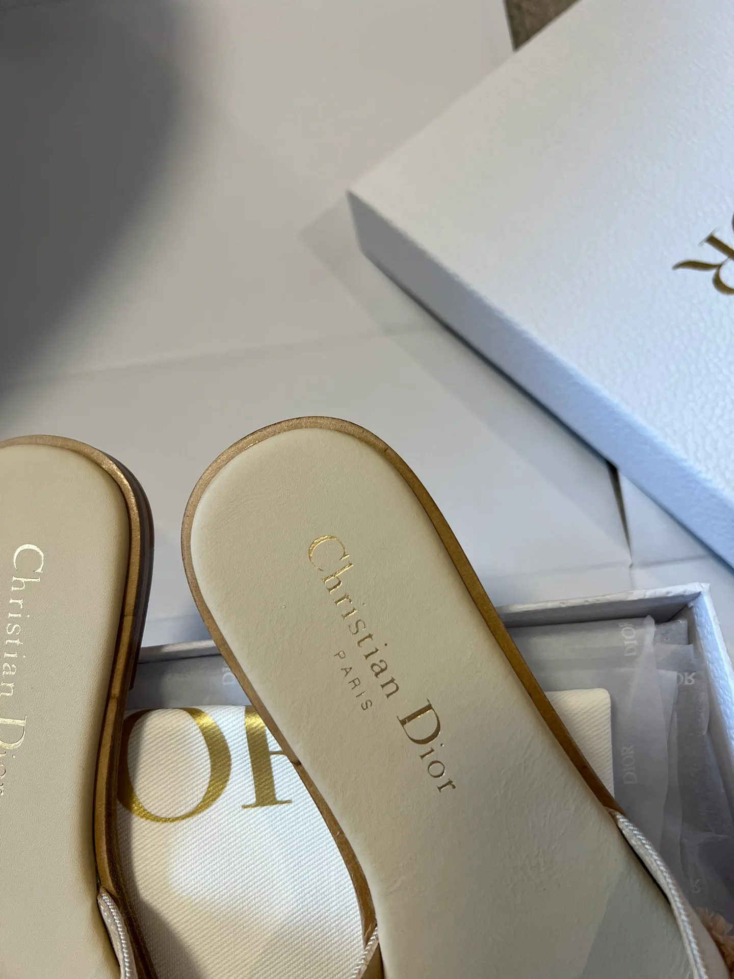 Шлепанцы Женские Christian Dior 35620