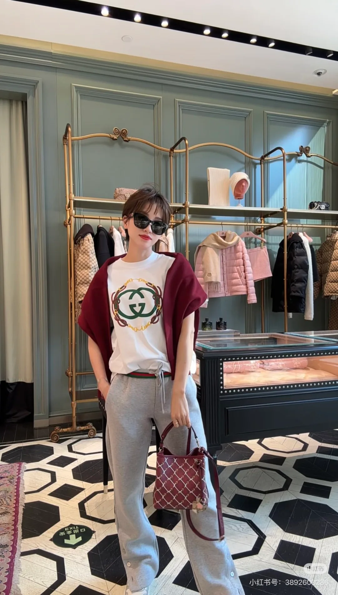 Футболки Женские Gucci 950347