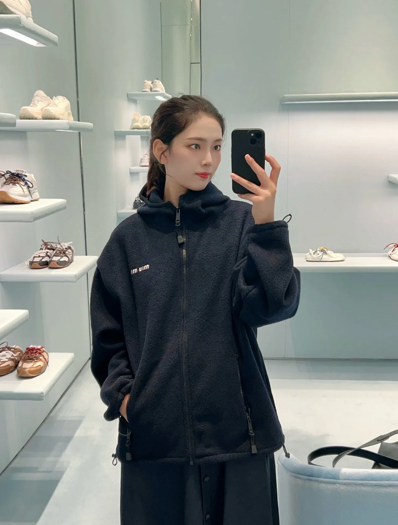 Куртки И Пуховики Женские Miu Miu 18403515
