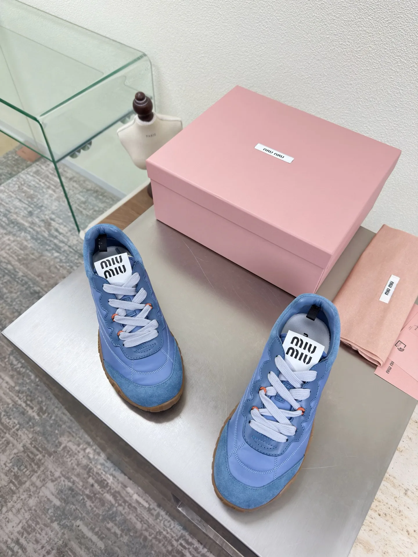 Кроссовки Женские Miu Miu 4339193