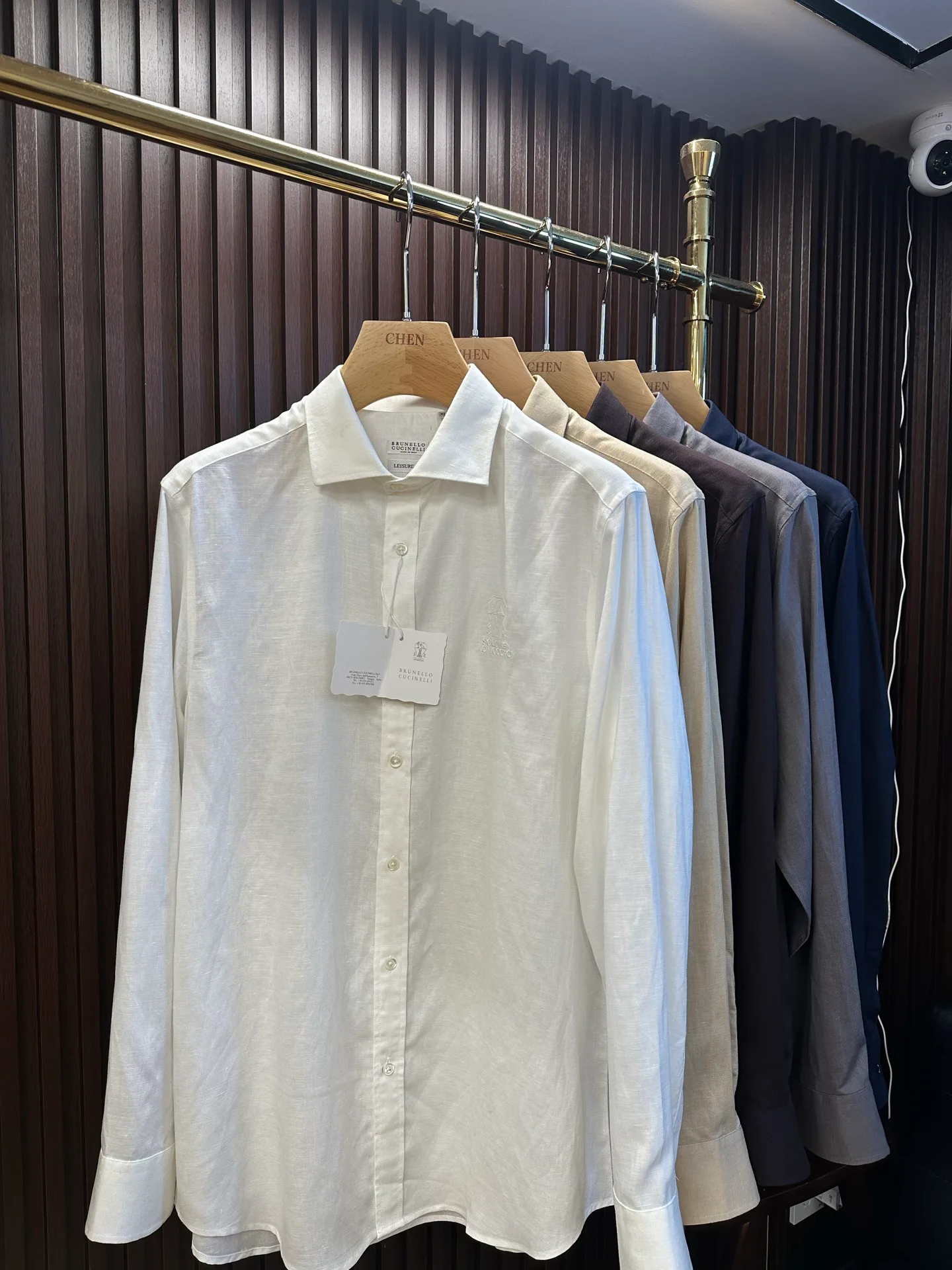 Рубашки Мужские Brunello Cucinelli 11383589