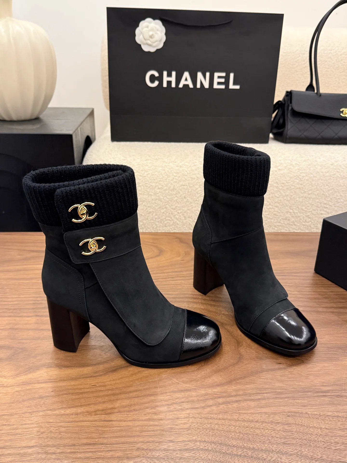 Ботильоны Женские Chanel 18223488