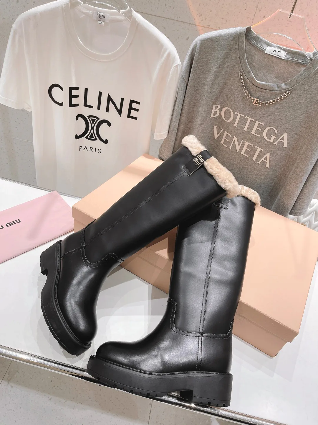 Сапоги Женские Miu Miu 299916