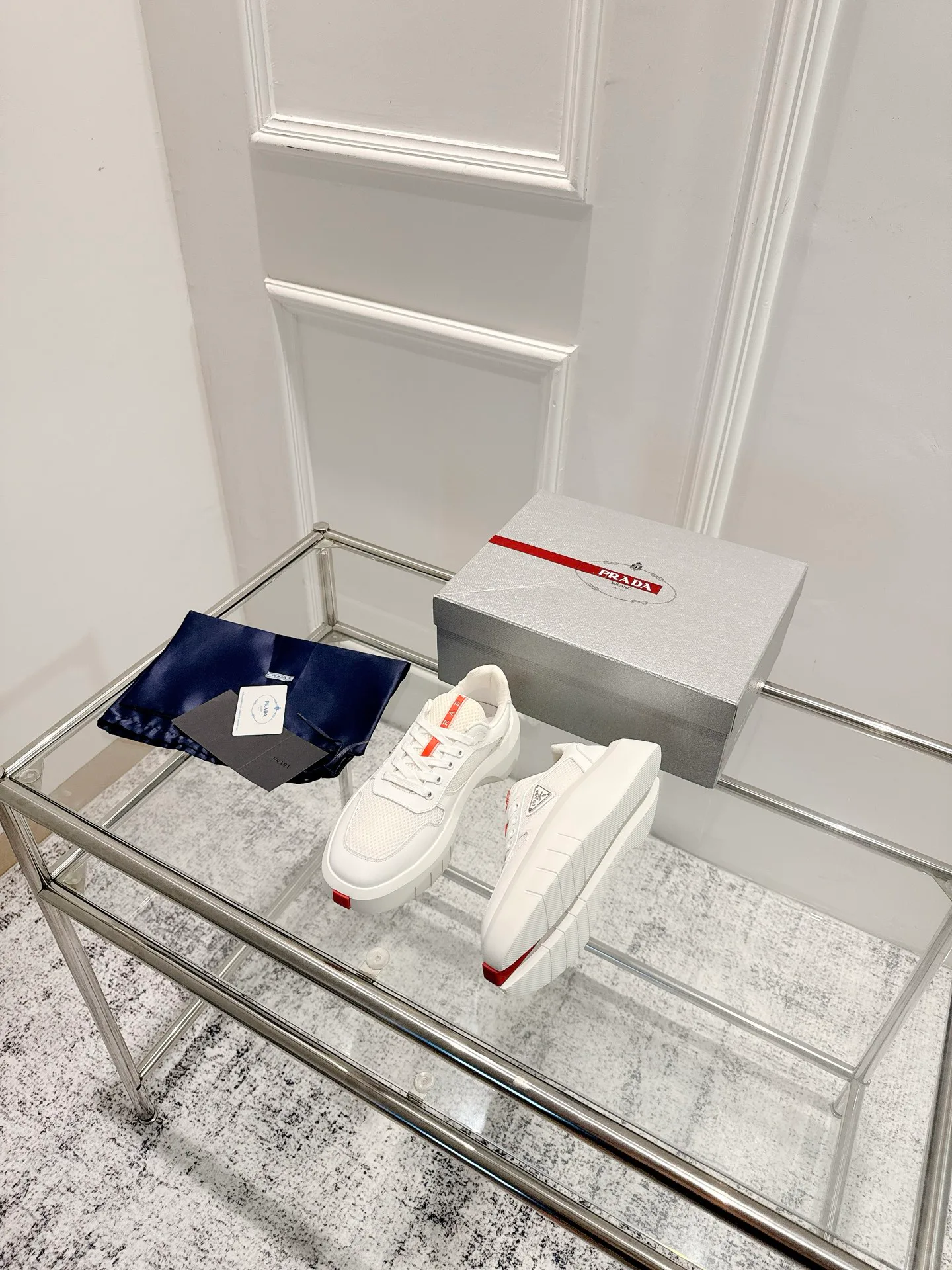 Кроссовки Женские Prada 65273