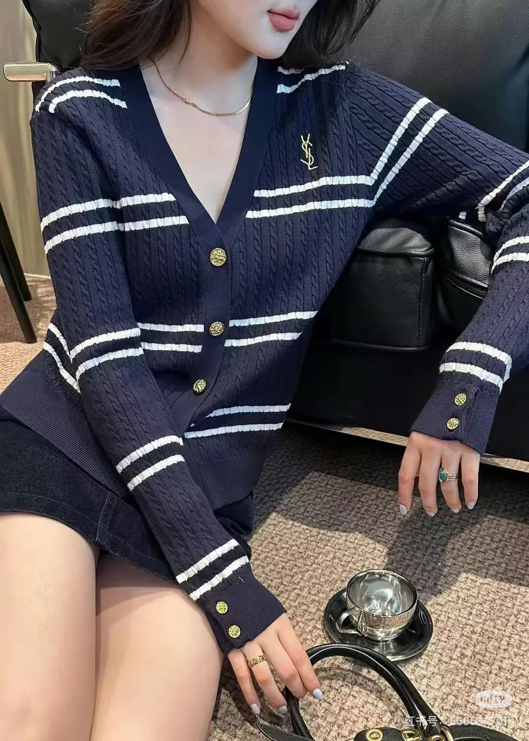 Джемперы И Свитеры Женские Saint Laurent 18168757